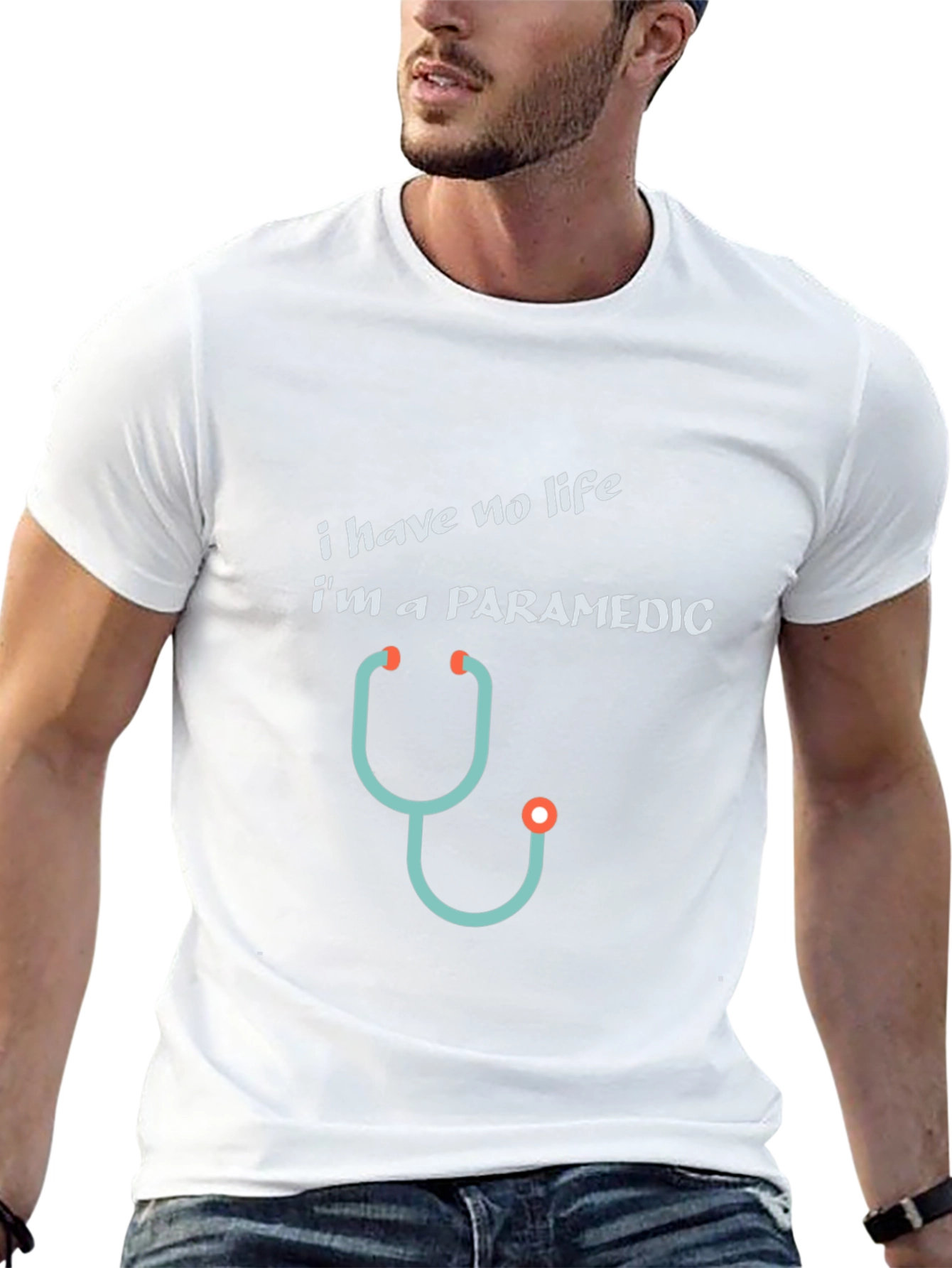 Paramedic T-Shirt - I Have No Life Funny Tee