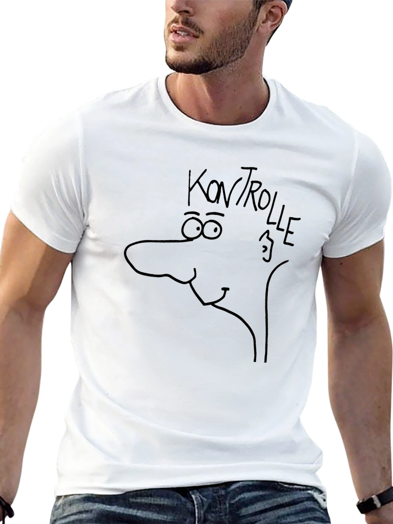 Kontrolle Man Graphic Tee - Black T-Shirt