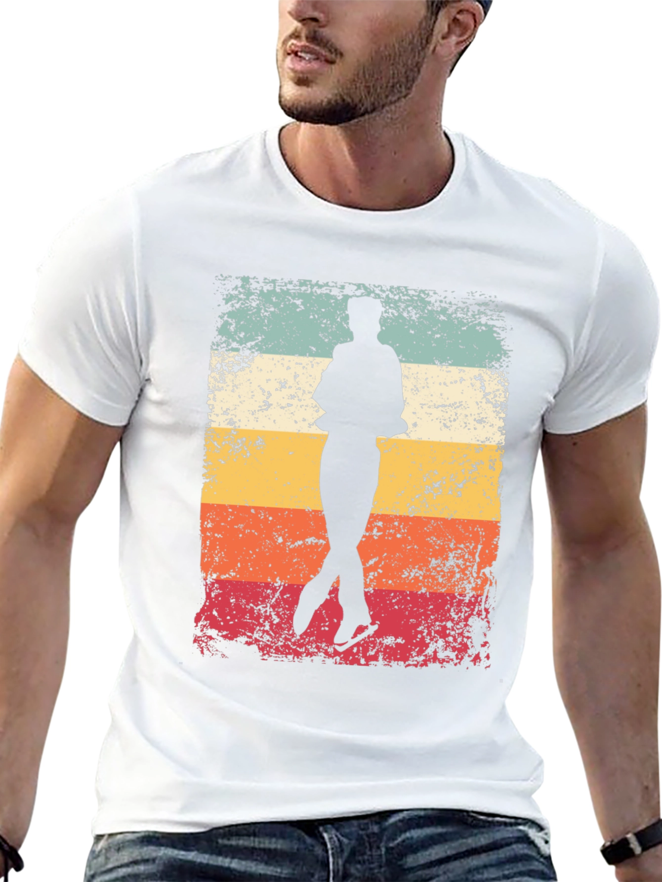 Retro Figure Skating Graphic Tee
