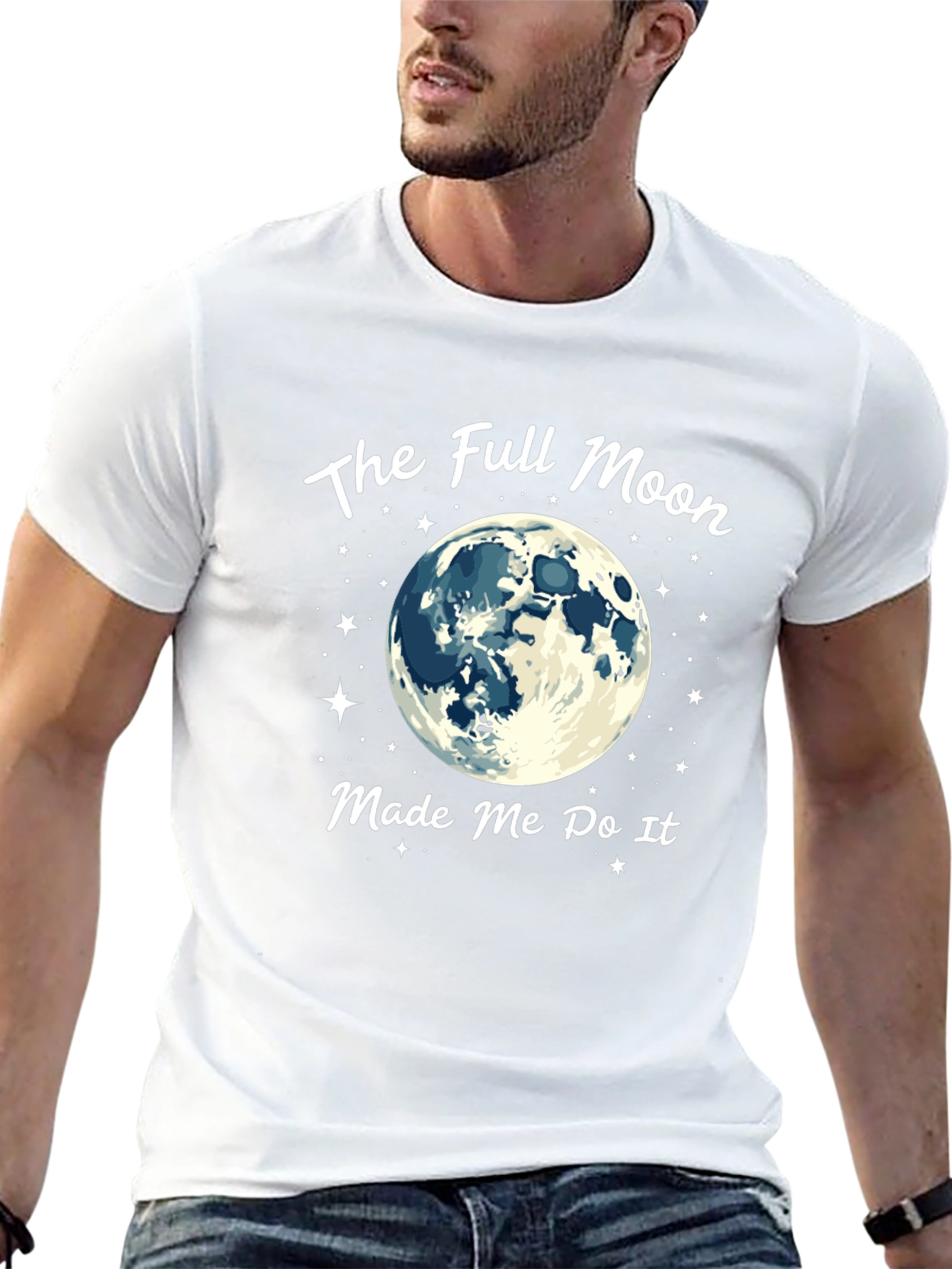 Full Moon Made Me Do It Graphic Tee
