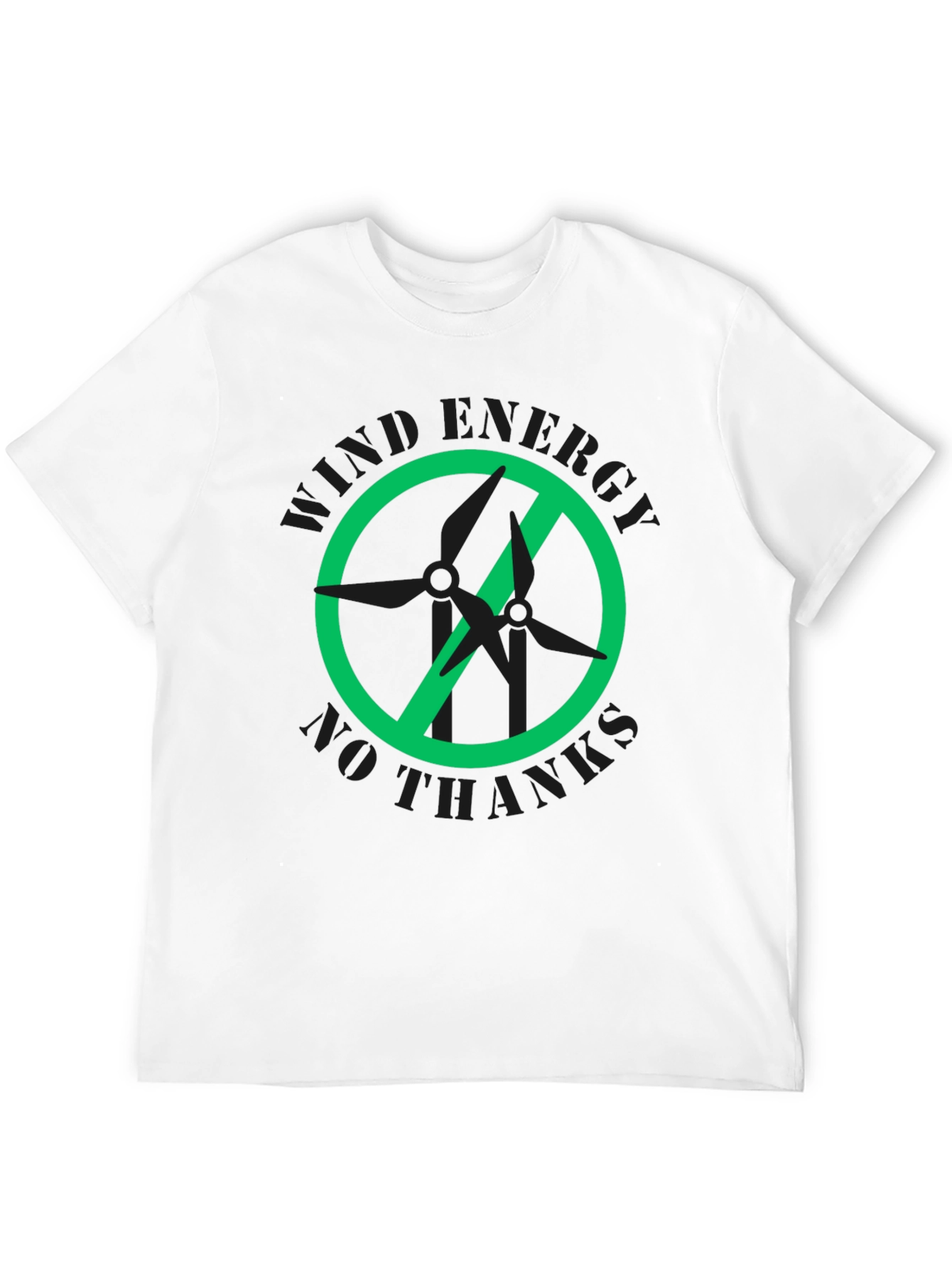 Wind Energy No Thanks T-Shirt