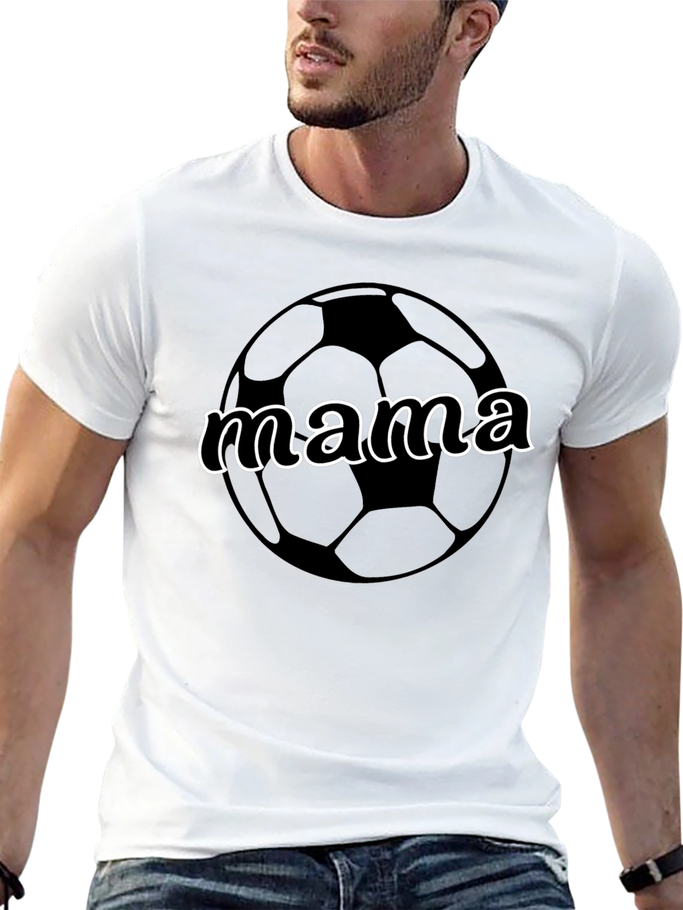 Soccer Mama Graphic Tee - Sporty Mom T-Shirt