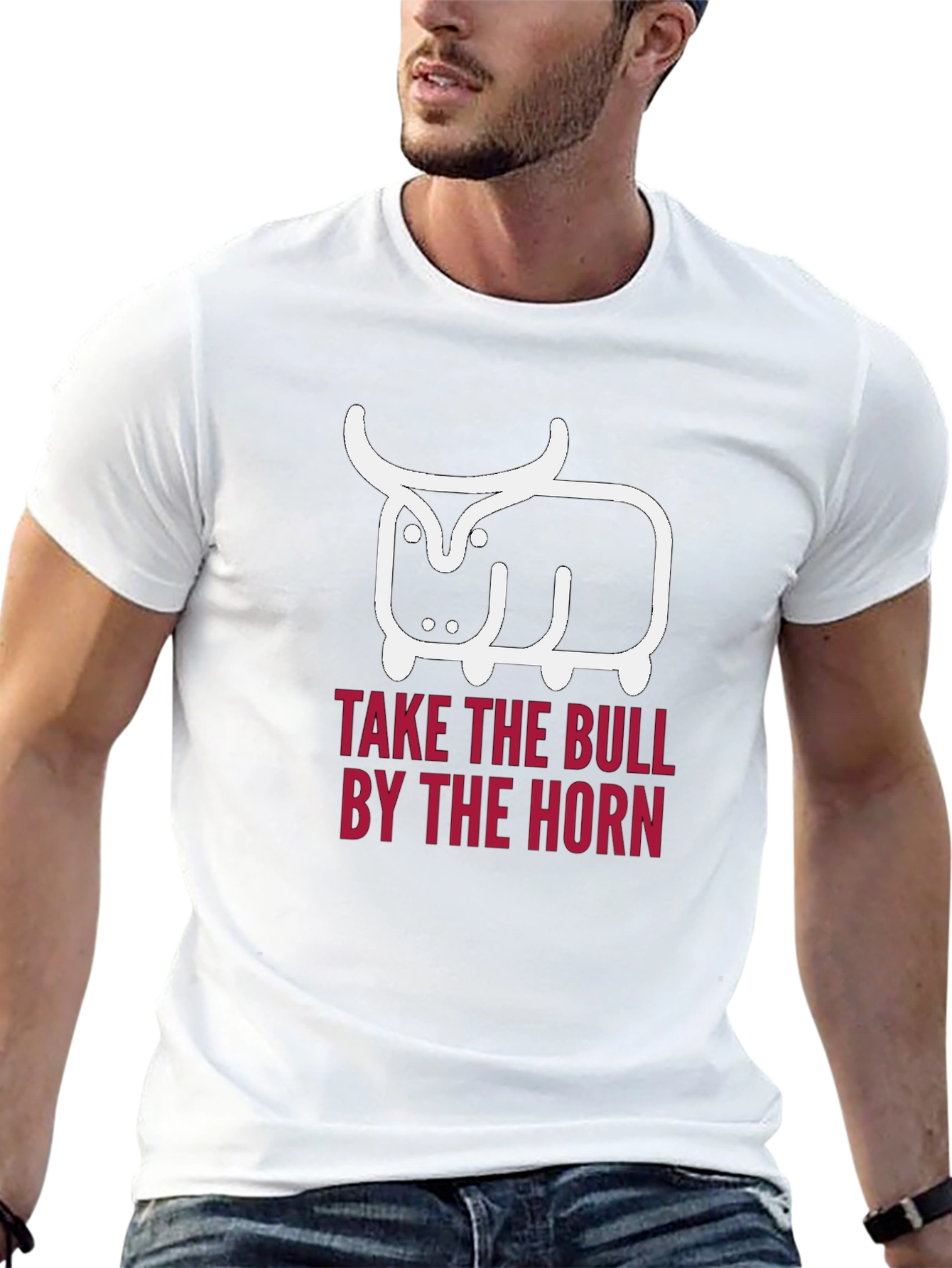 Take the Bull by the Horns Graphic Tee