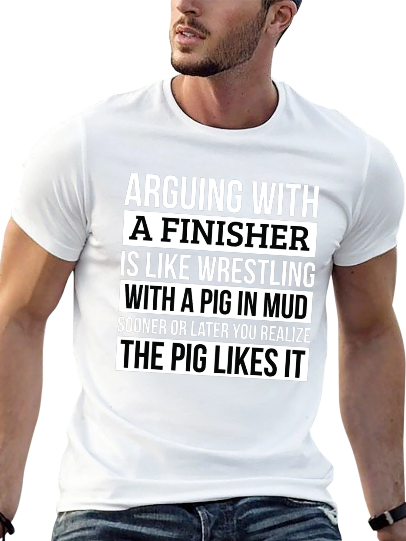 Arguing With a Finisher Graphic T-Shirt