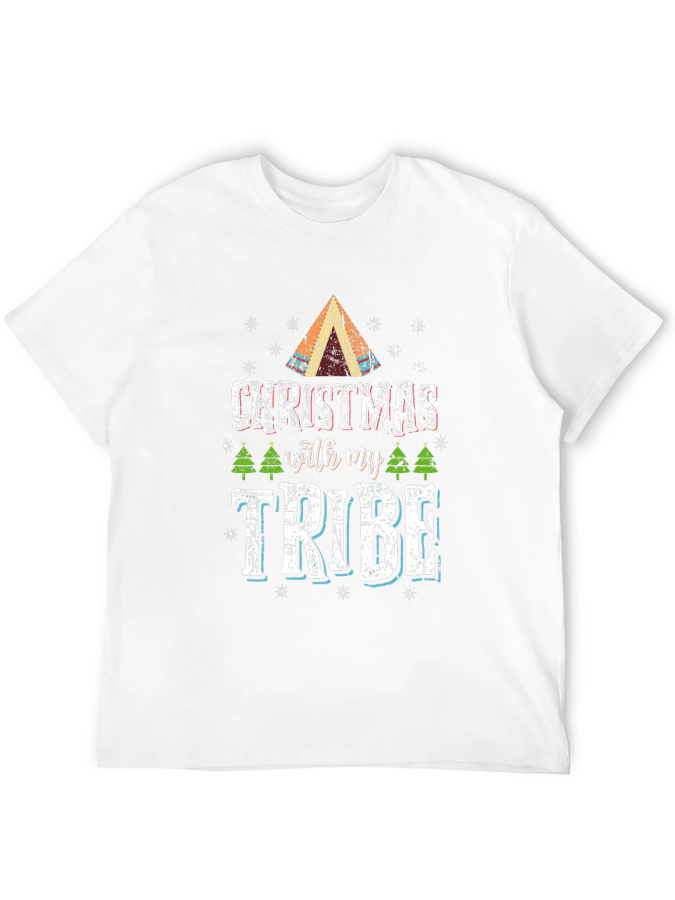 Christmas With My Tribe T-Shirt