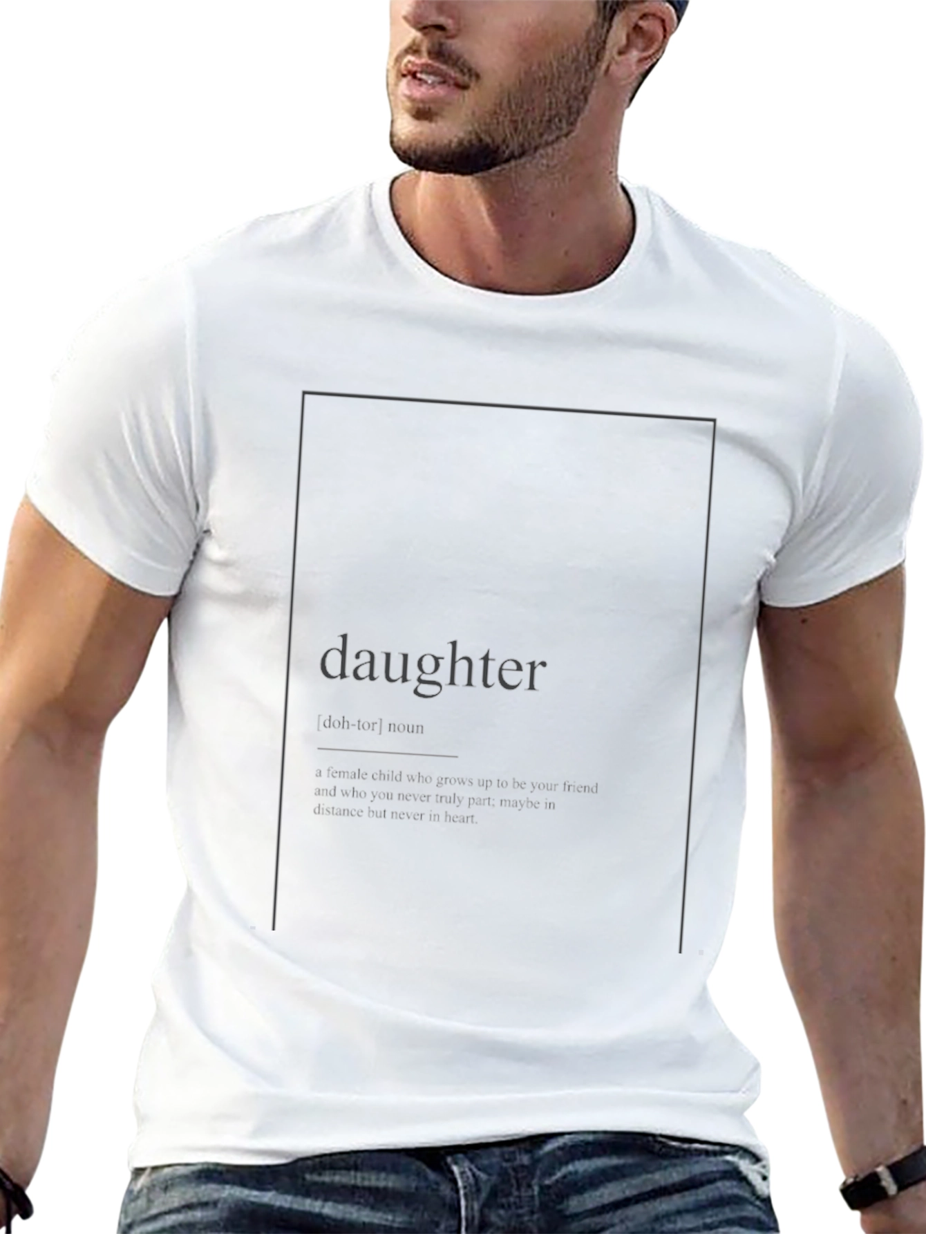 Daughter Definition T-Shirt - Black