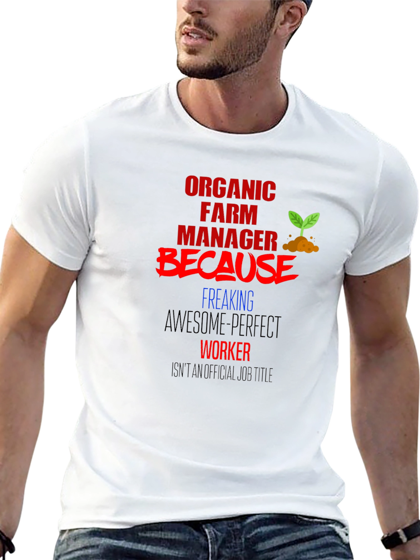 Organic Farm Manager Graphic Tee