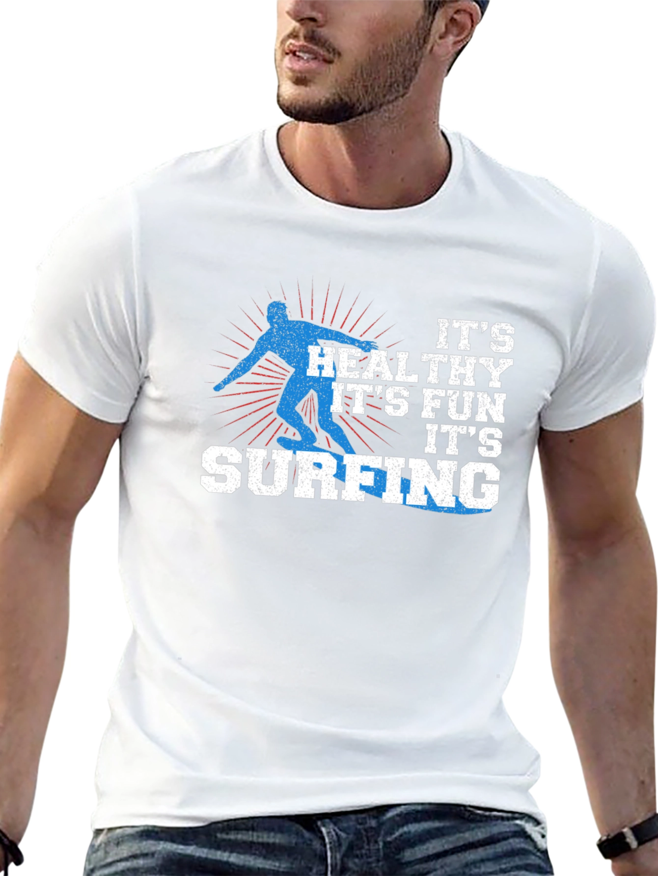 Its Surfing Graphic T-Shirt