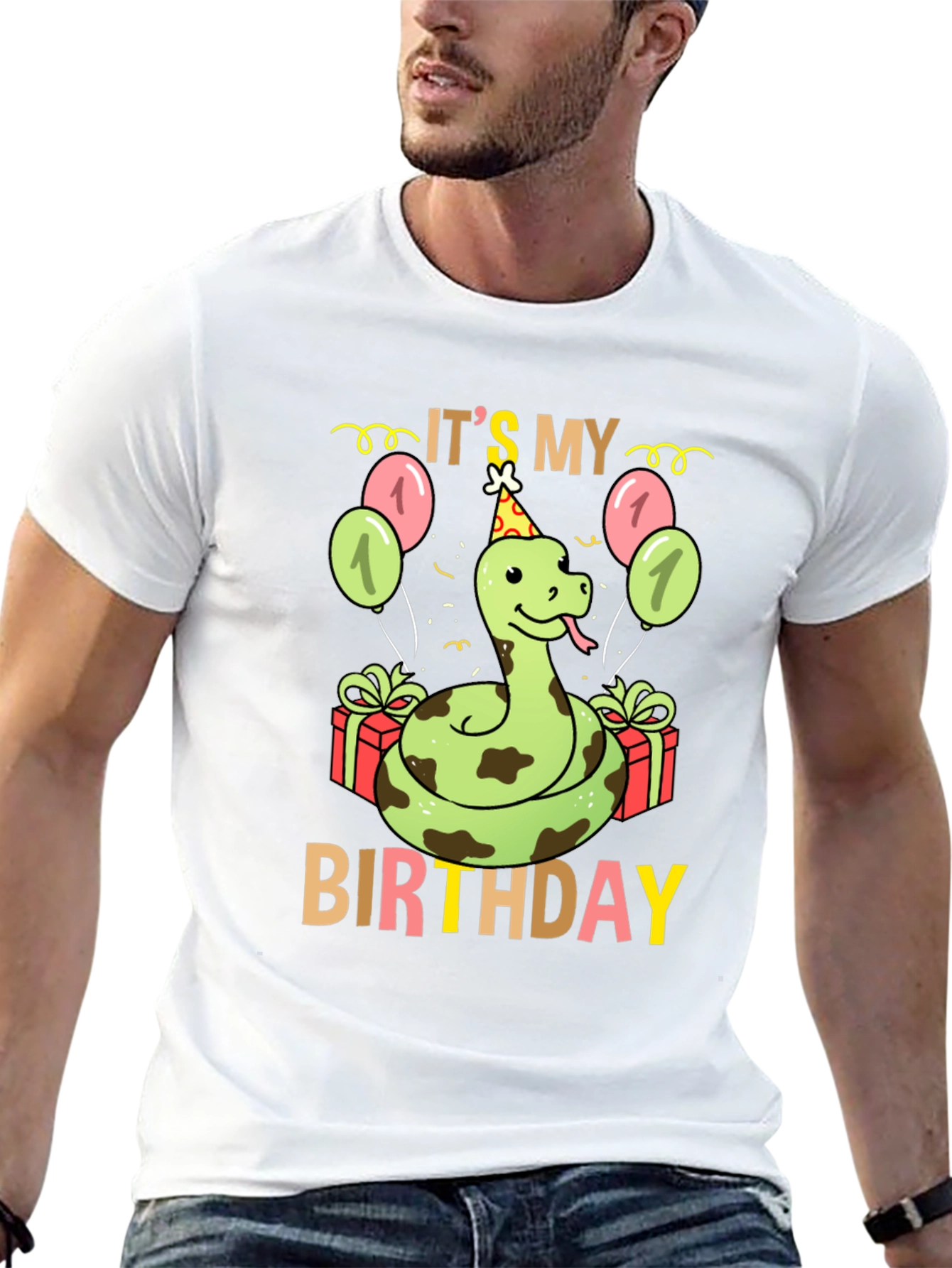 Its My Birthday Snake T-Shirt