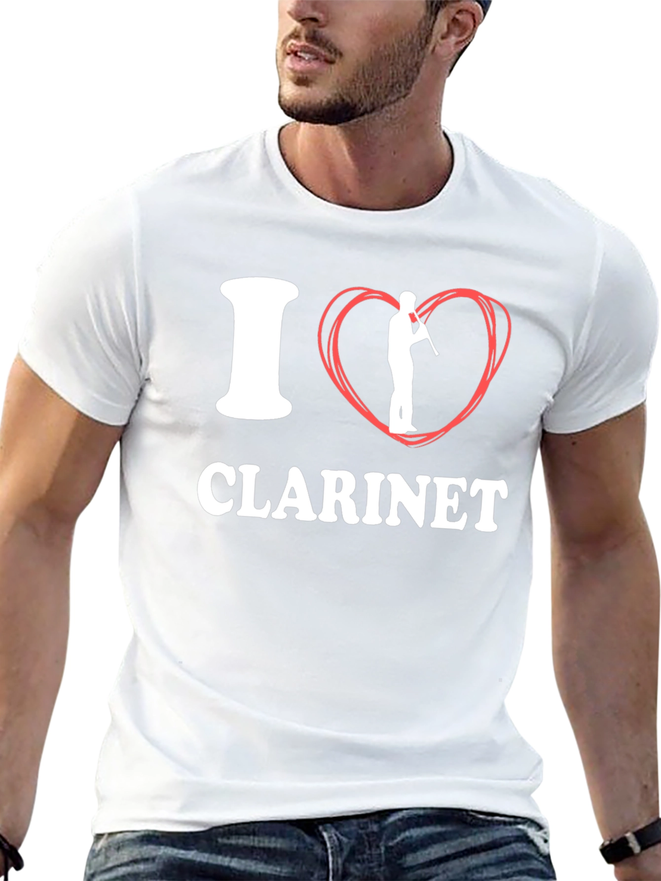 I Love Clarinet T-Shirt