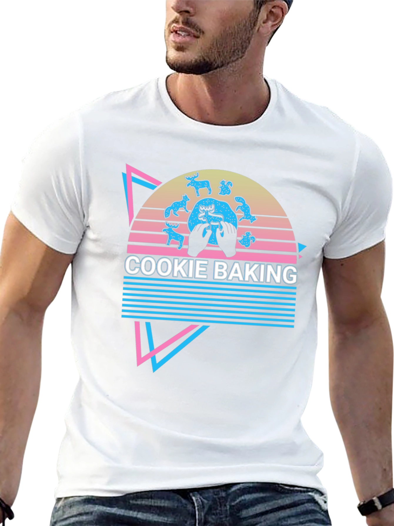 Cookie Baking Retro T-Shirt