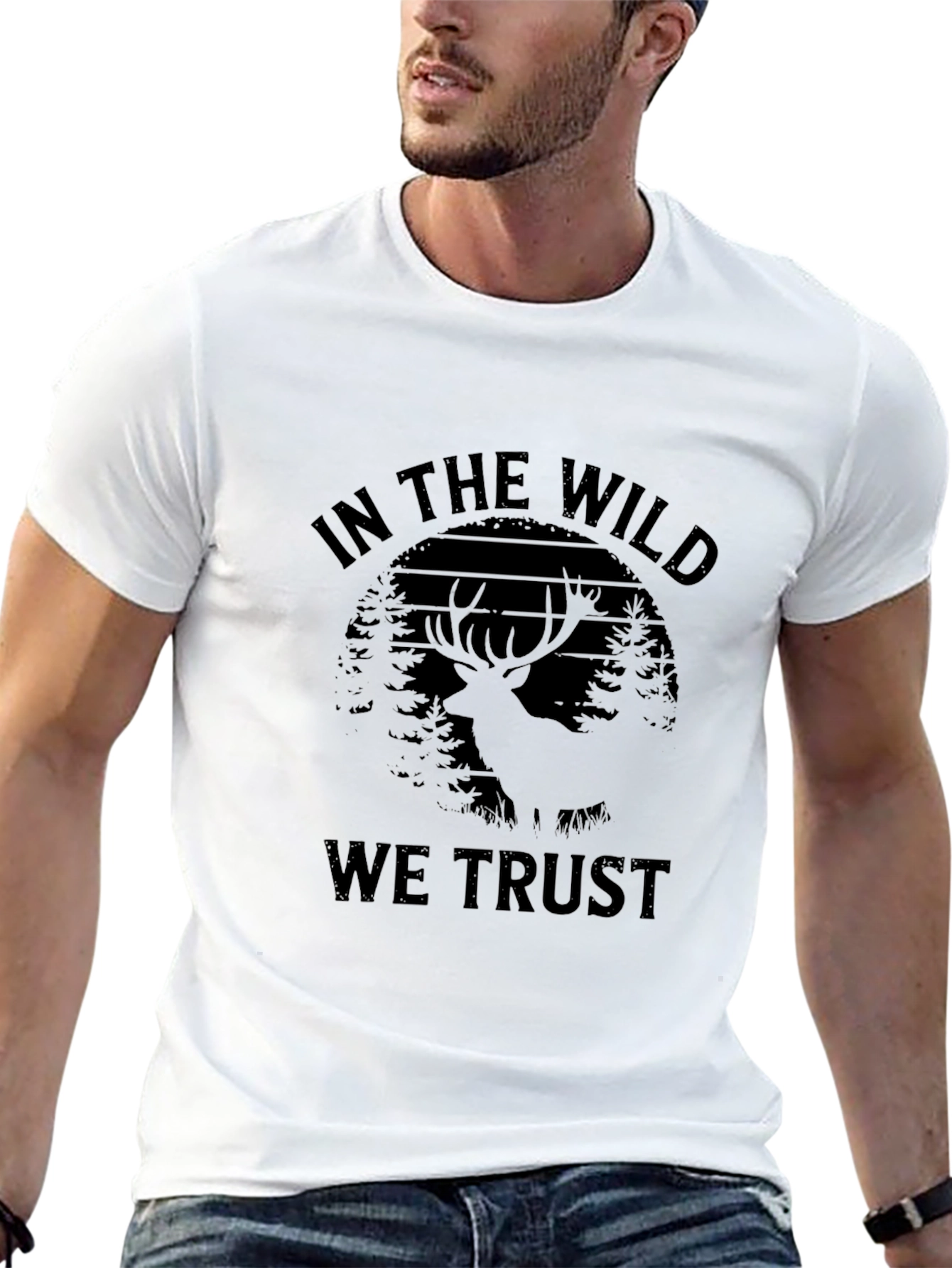 In the Wild We Trust Graphic Tee