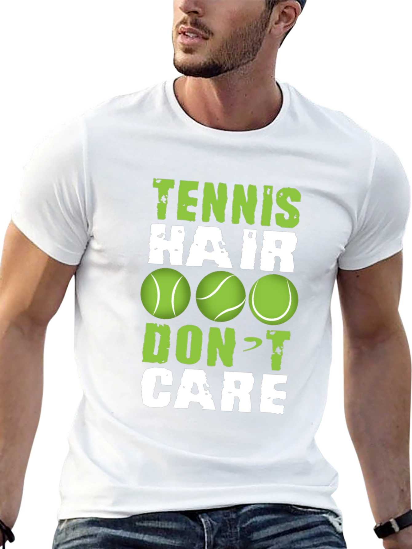 Tennis Hair Dont Care T-Shirt