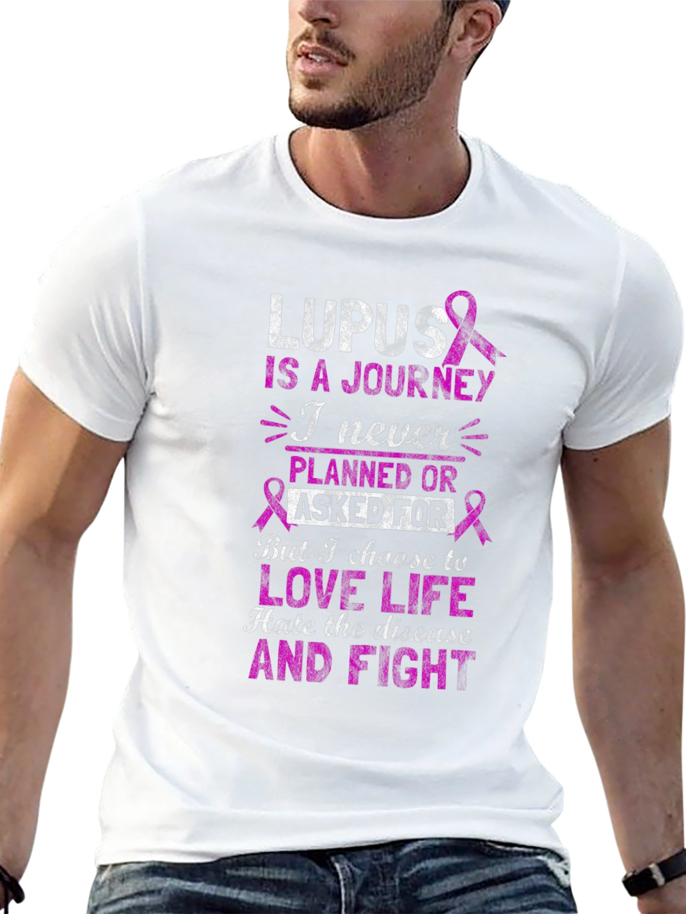 Lupus Awareness T-Shirt - Never Planned Journey
