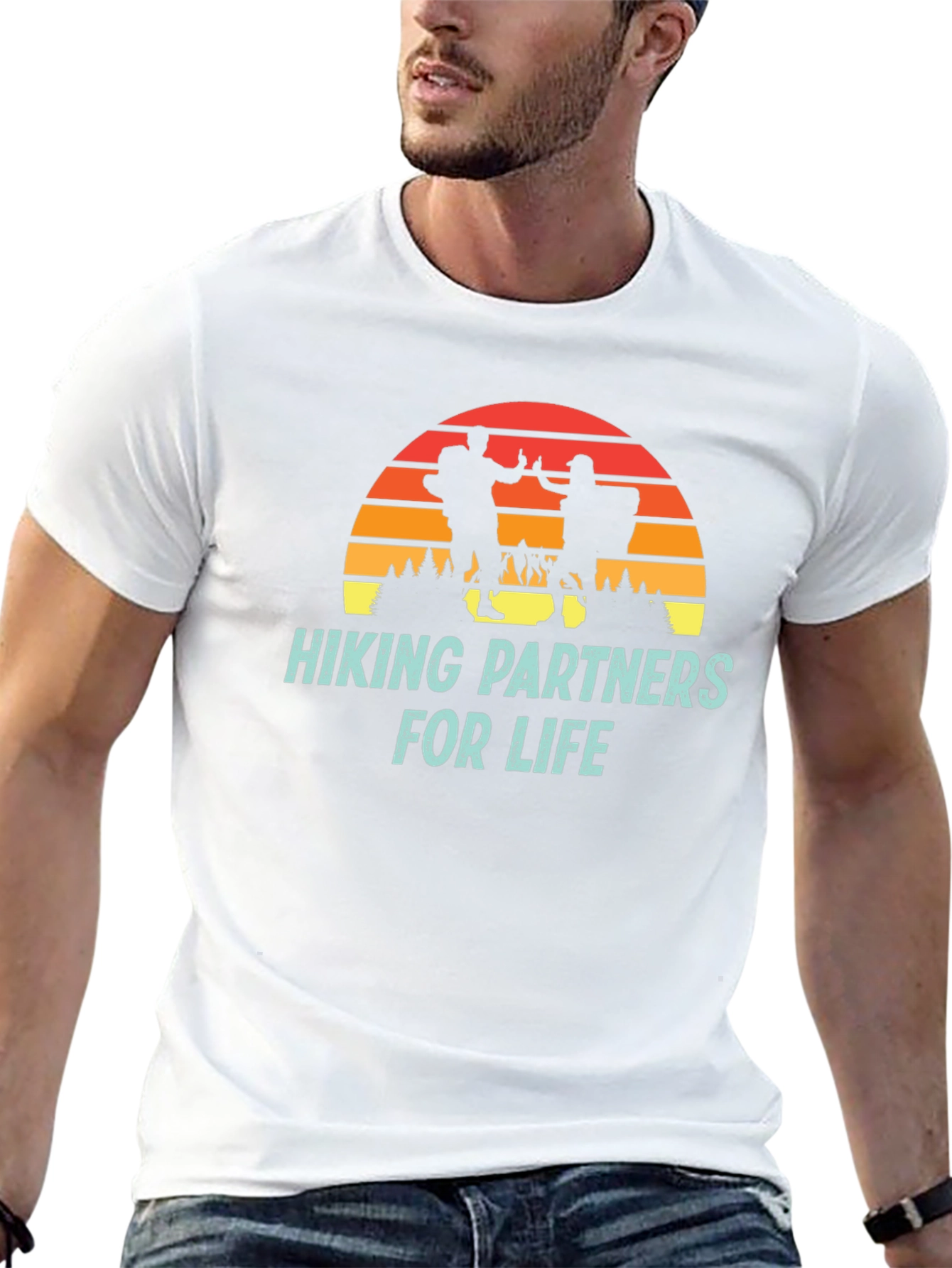 Hiking Partners For Life T-Shirt - Adventure Tee