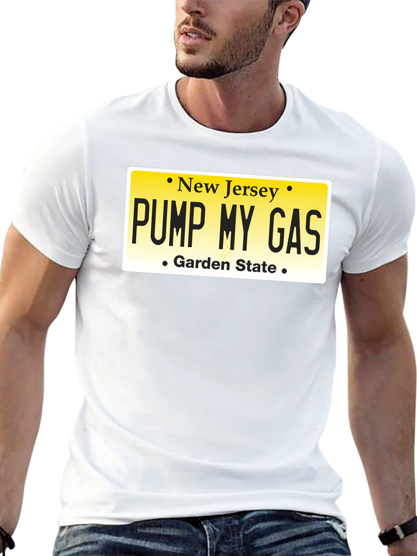 New Jersey Pump My Gas Black T-Shirt