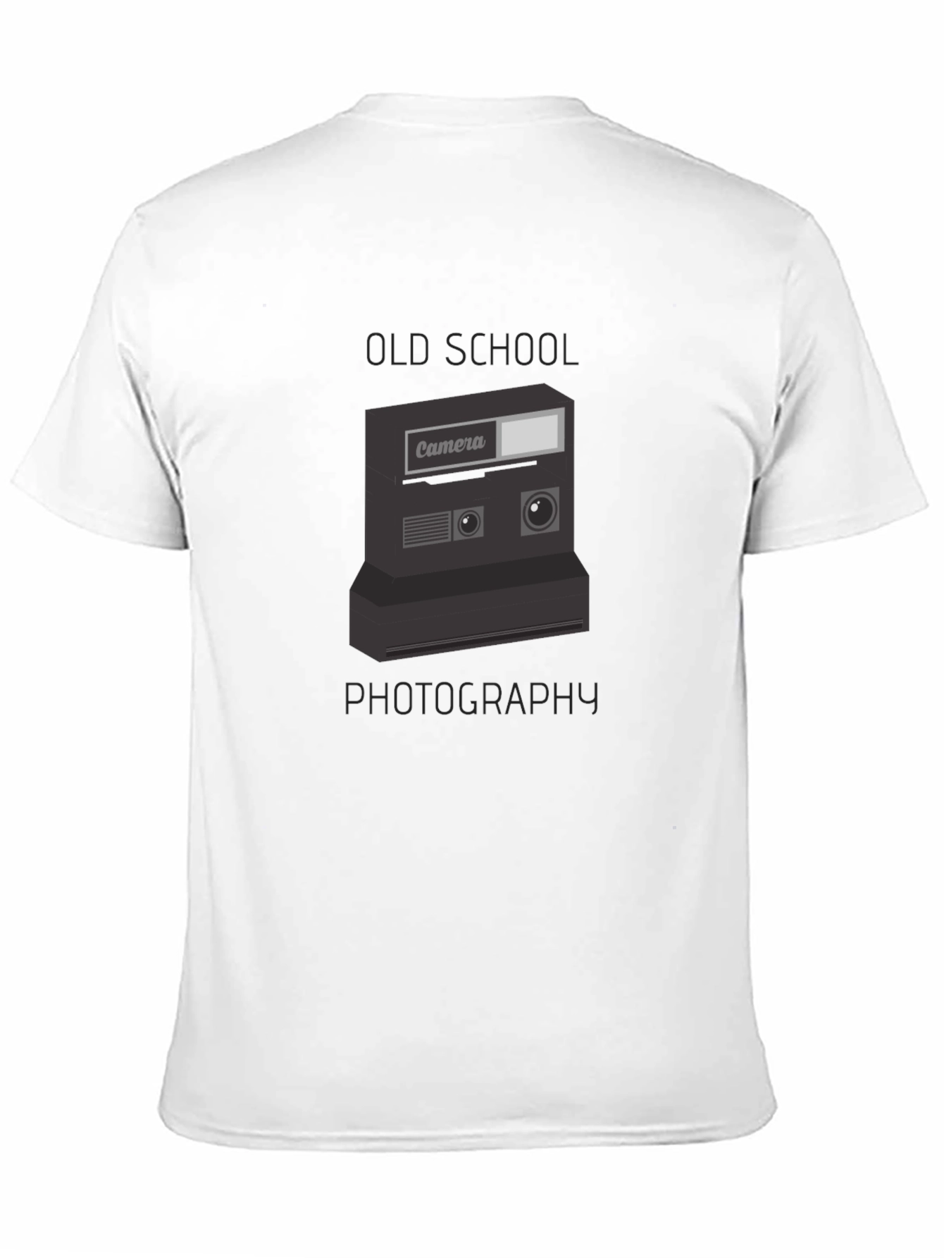 Retro Camera Graphic Tee - Old School Photography Style