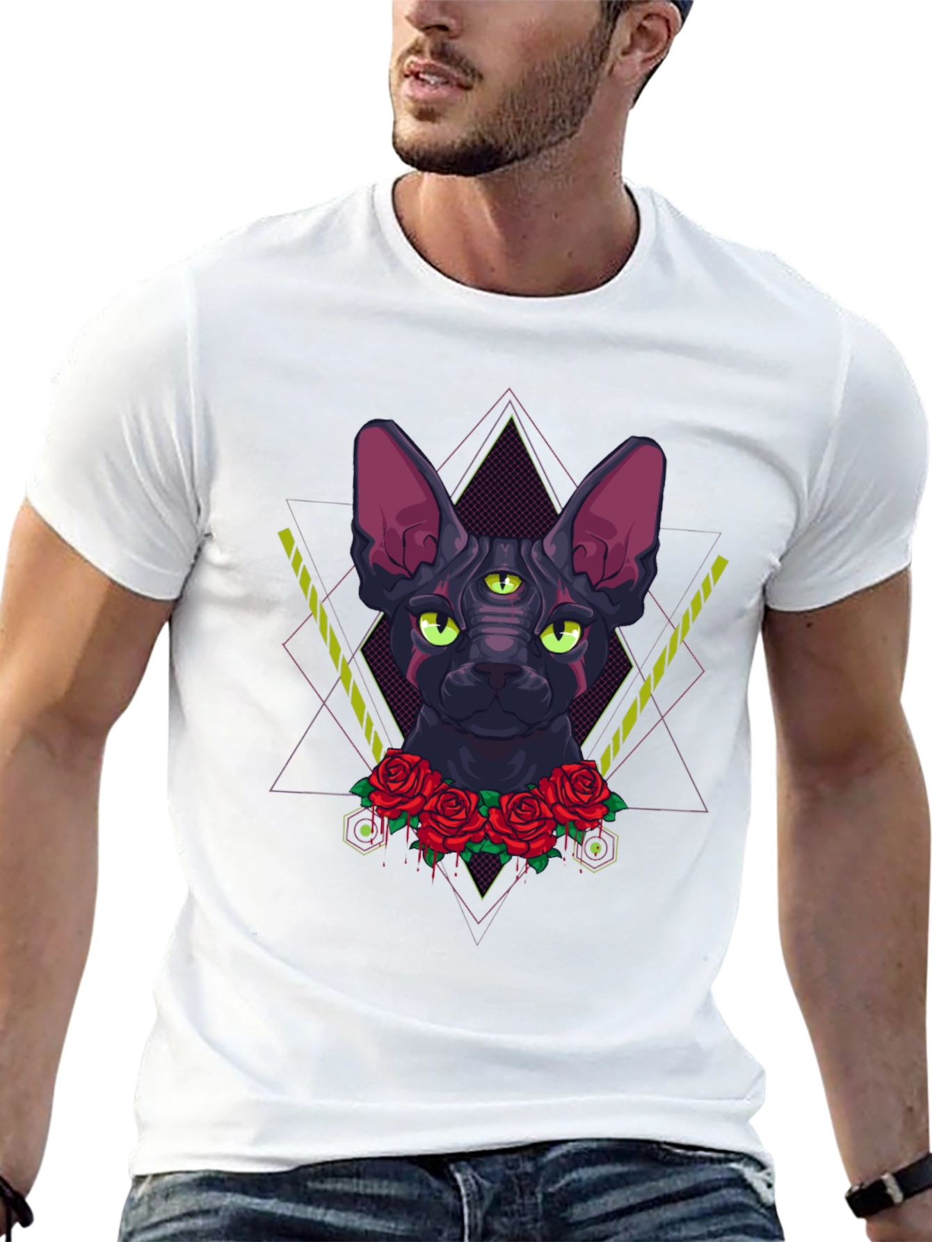 Mystic Cat Graphic Tee