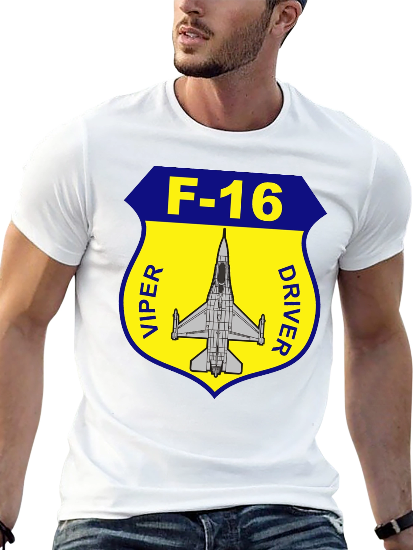 F-16 Viper Driver Graphic T-Shirt