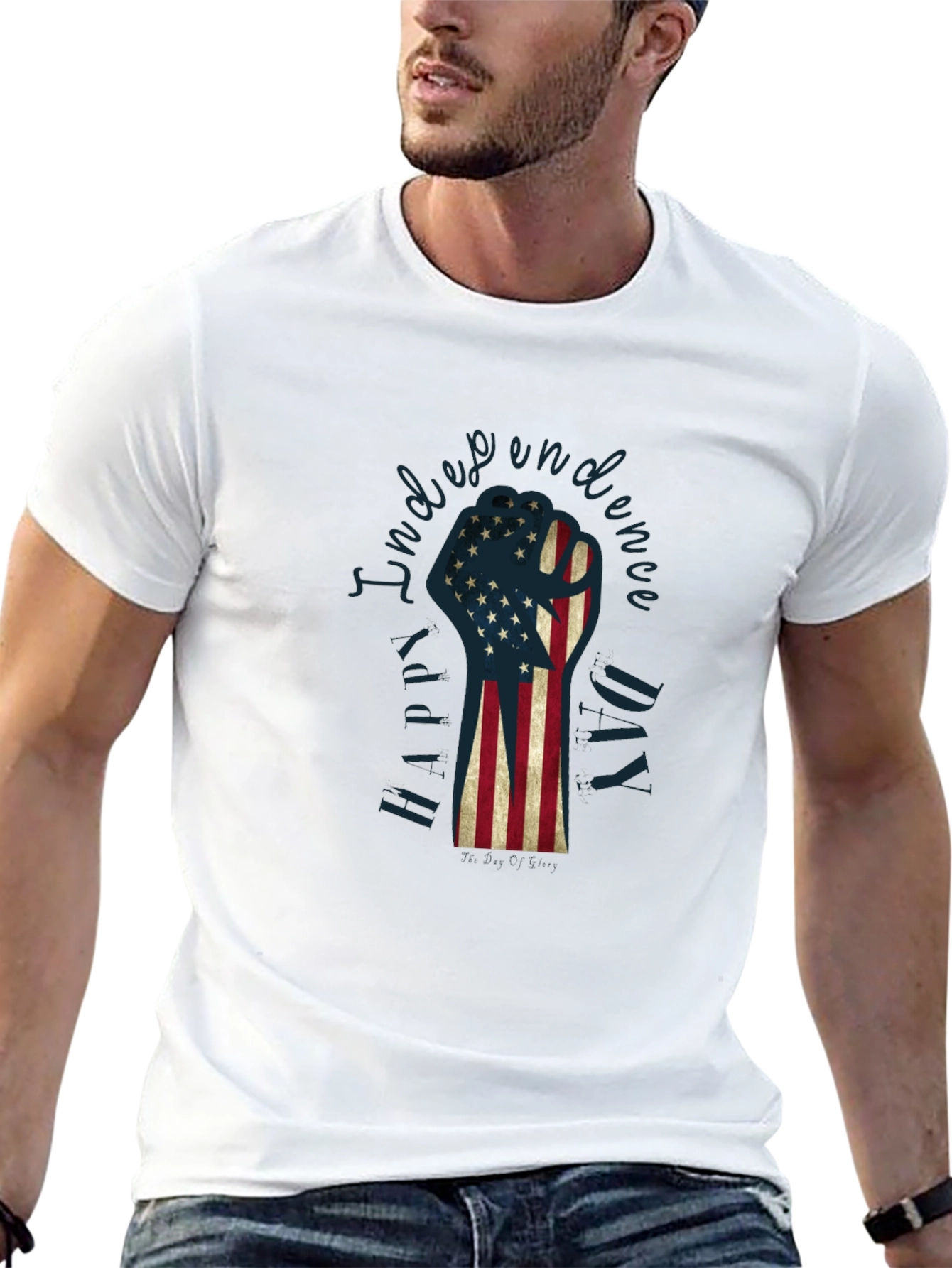 Independence Day Fist Graphic Tee