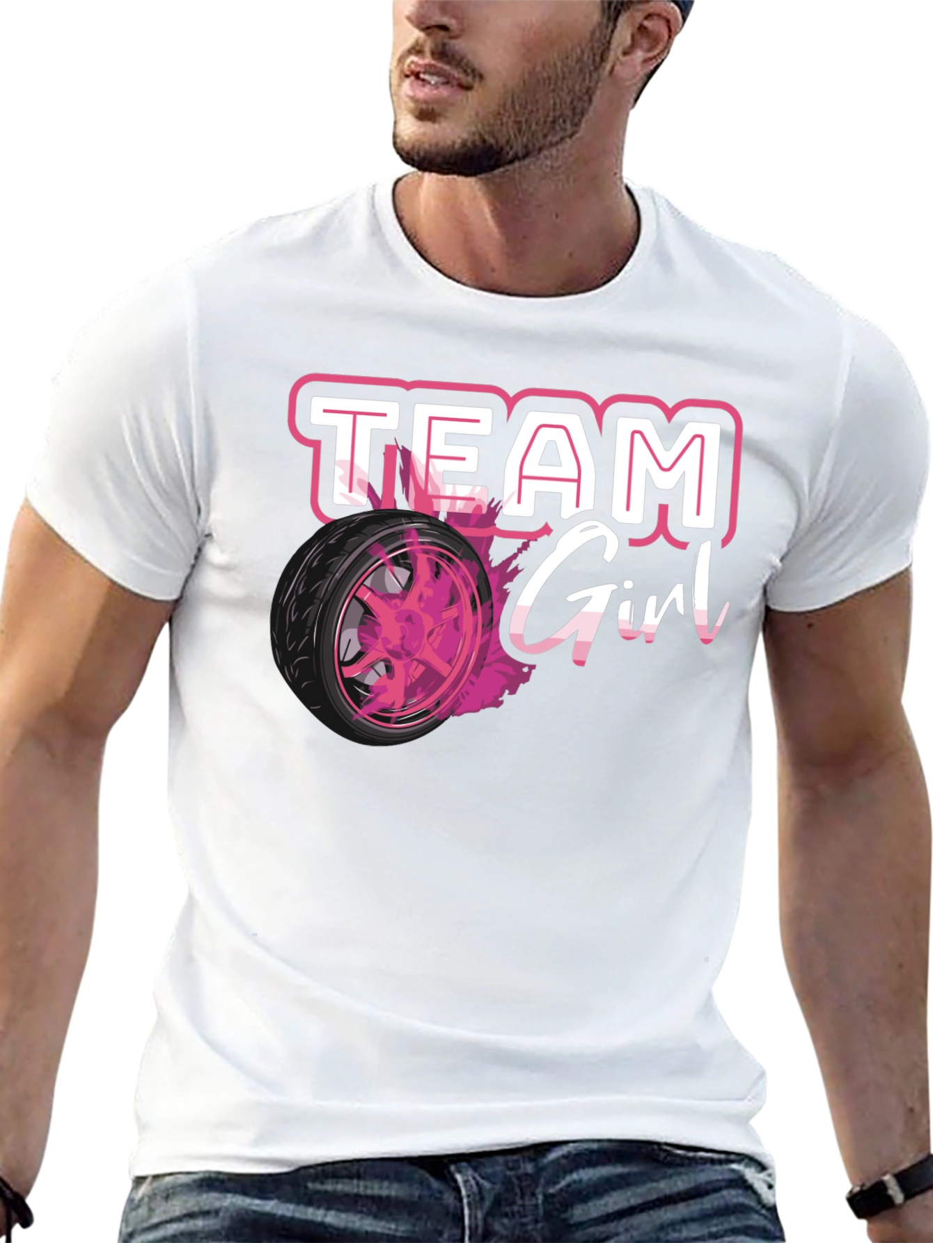 Team Girl Gender Reveal T-Shirt