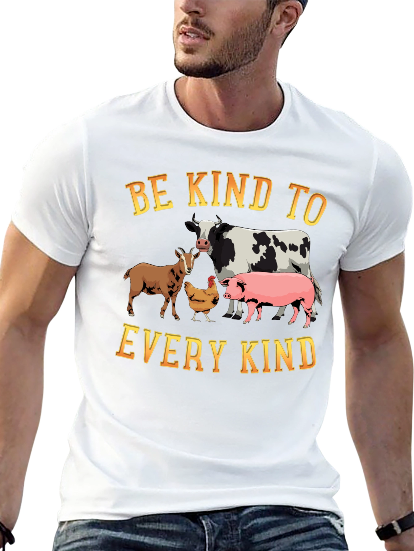 Be Kind to Every Kind T-Shirt Animal Lover Tee