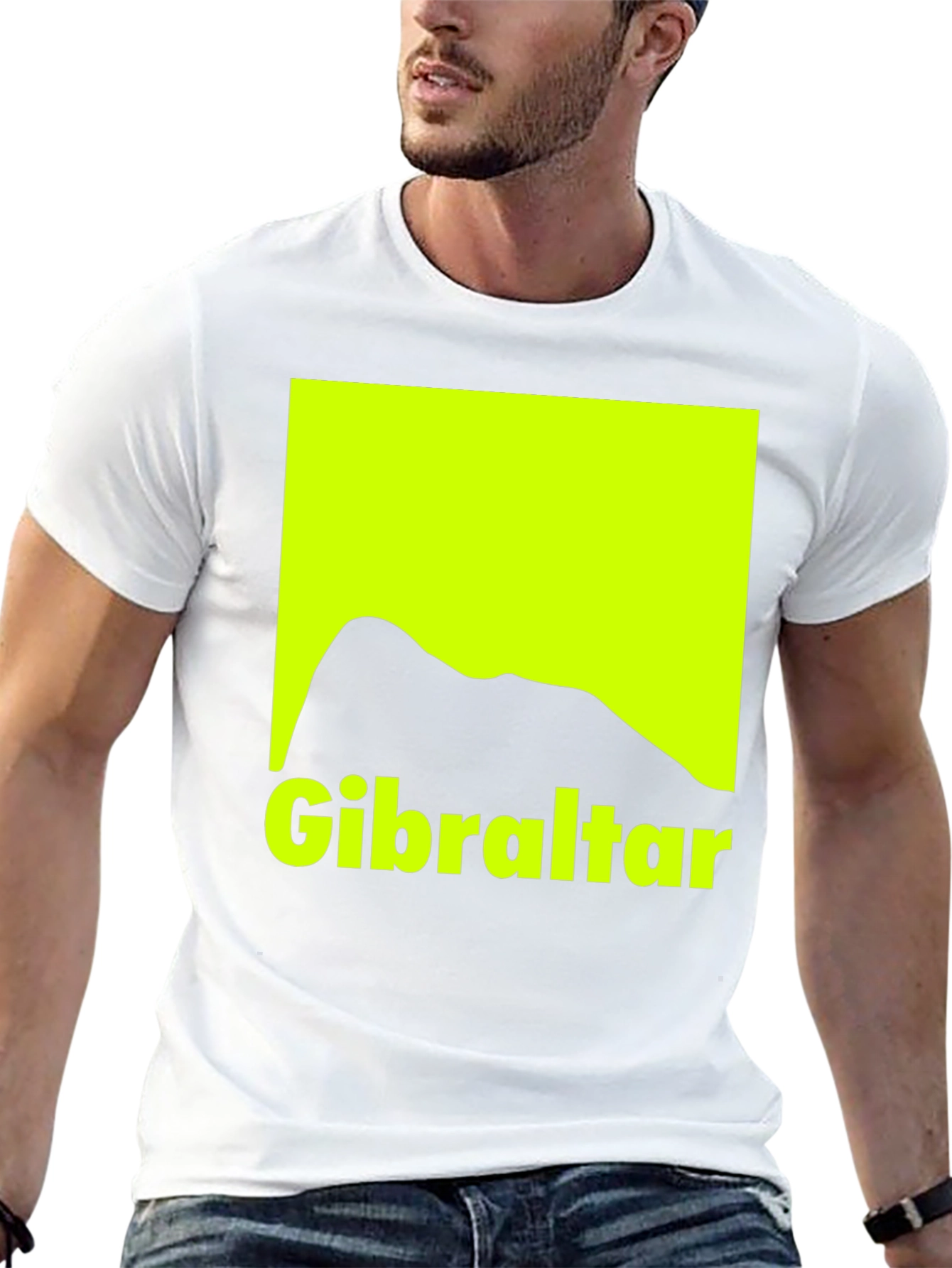 Gibraltar Rock T-Shirt - Cool Graphic Tee