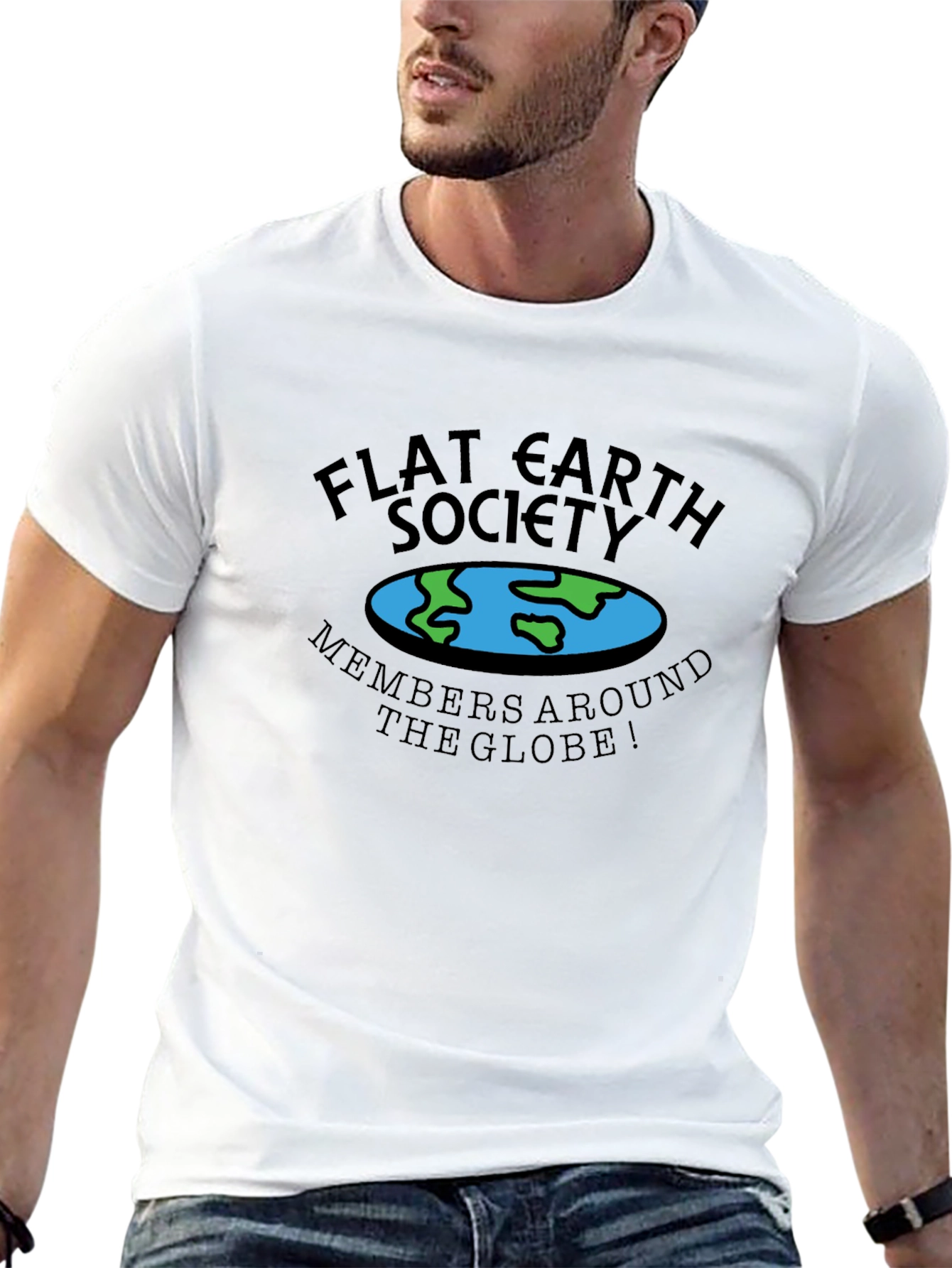 Flat Earth Society T-Shirt