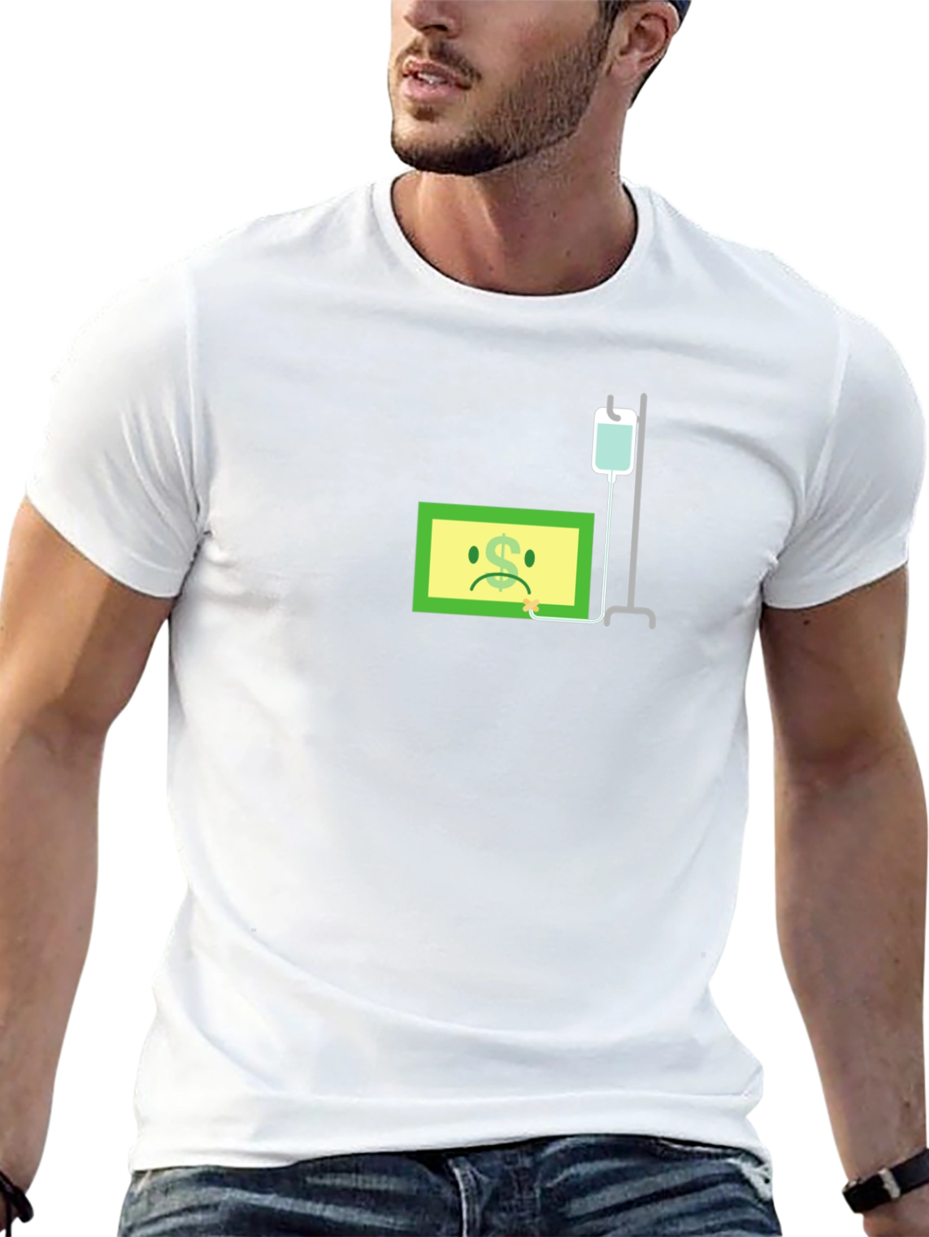 Funny Sick Dollar Bill T-Shirt