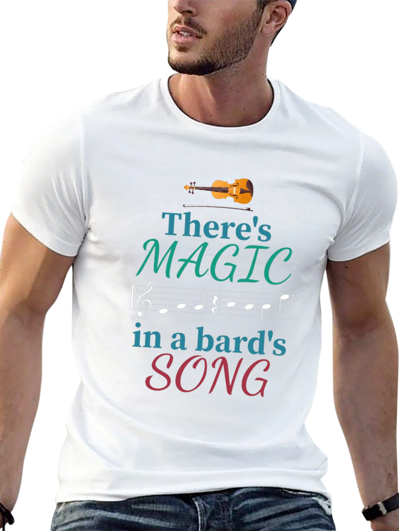 Bards Song Magic Graphic T-Shirt