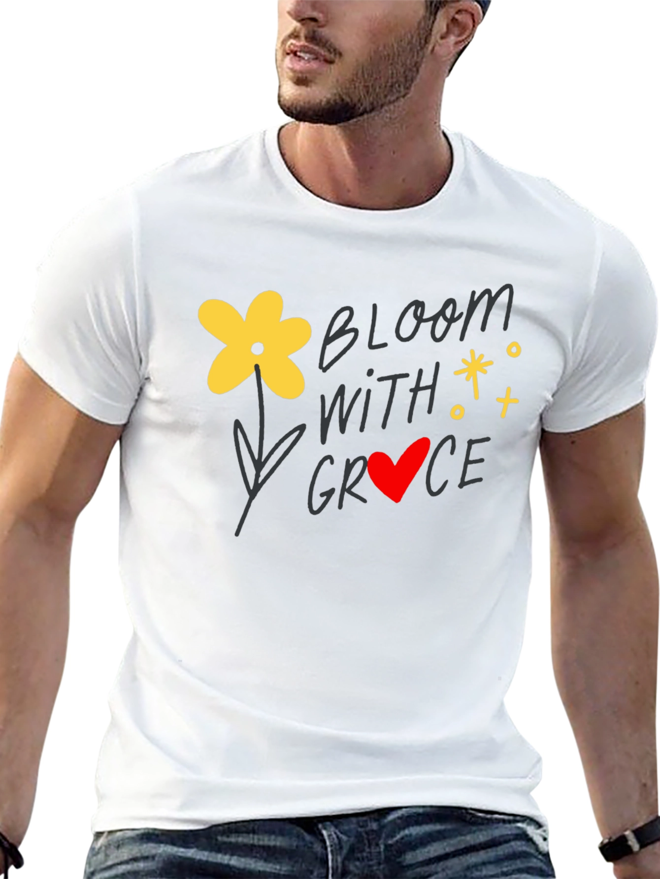 Bloom with Grace Graphic Tee