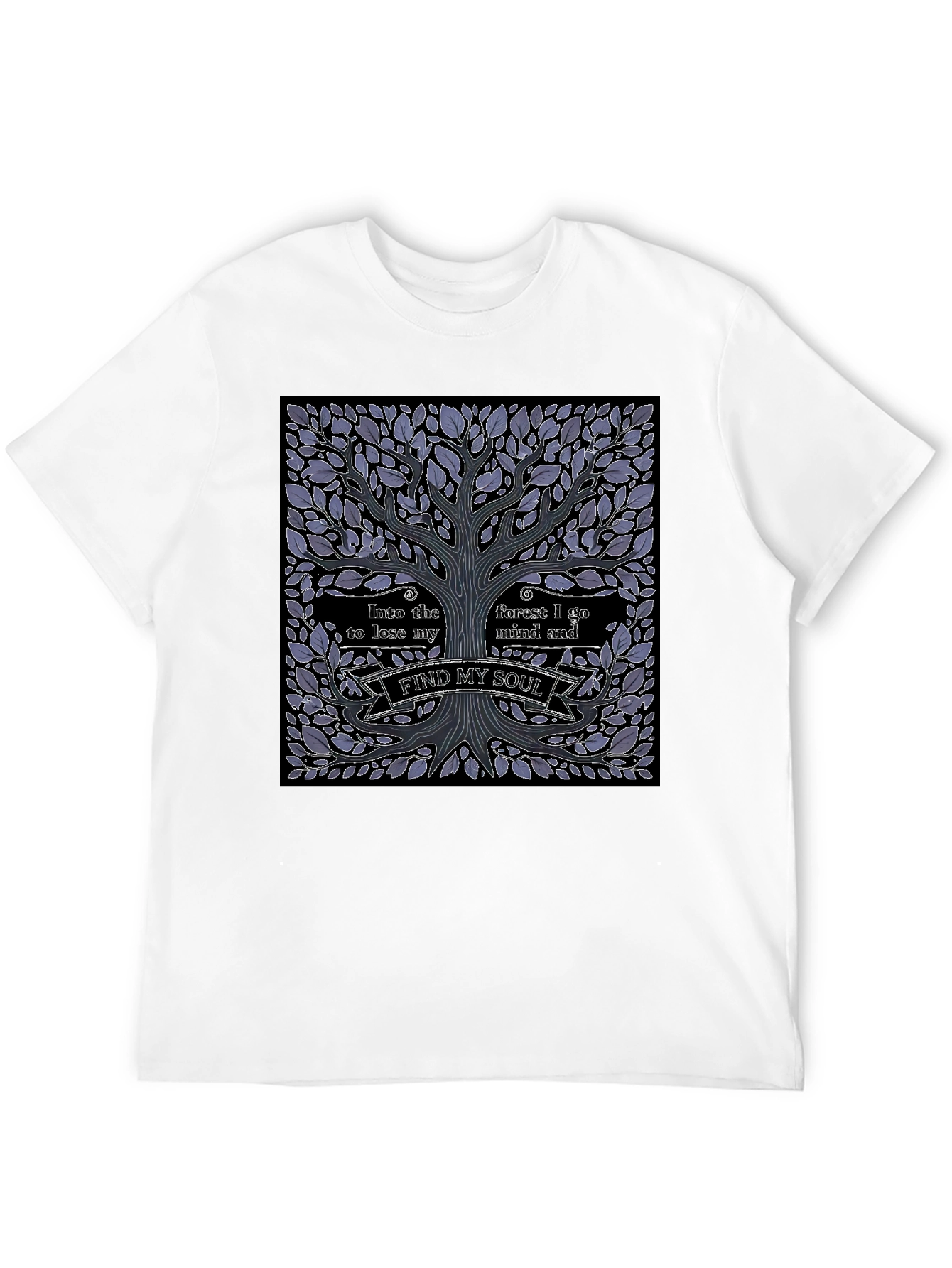 Nature Tree Graphic T-Shirt - Find My Soul