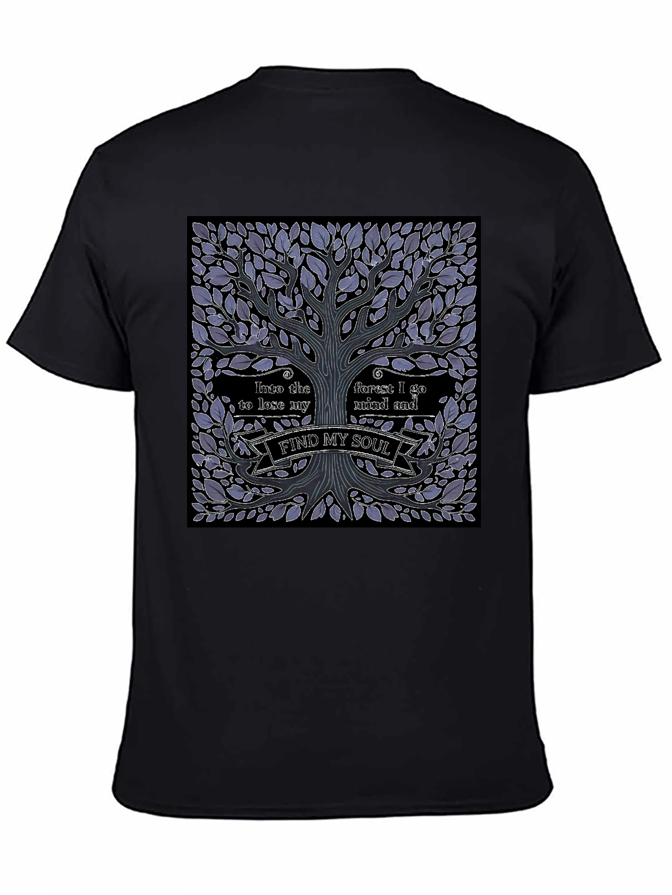 Nature Tree Graphic T-Shirt - Find My Soul