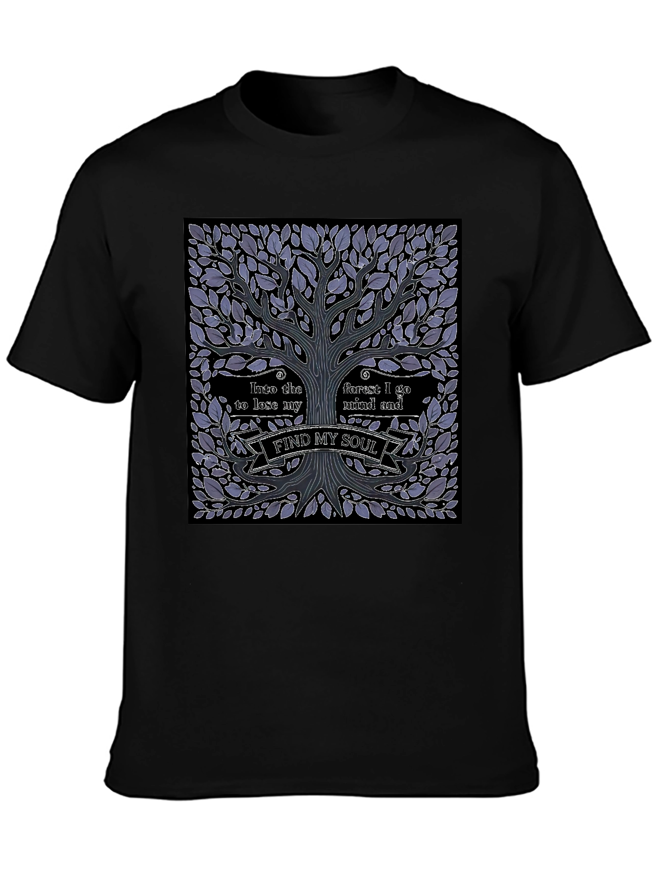 Nature Tree Graphic T-Shirt - Find My Soul
