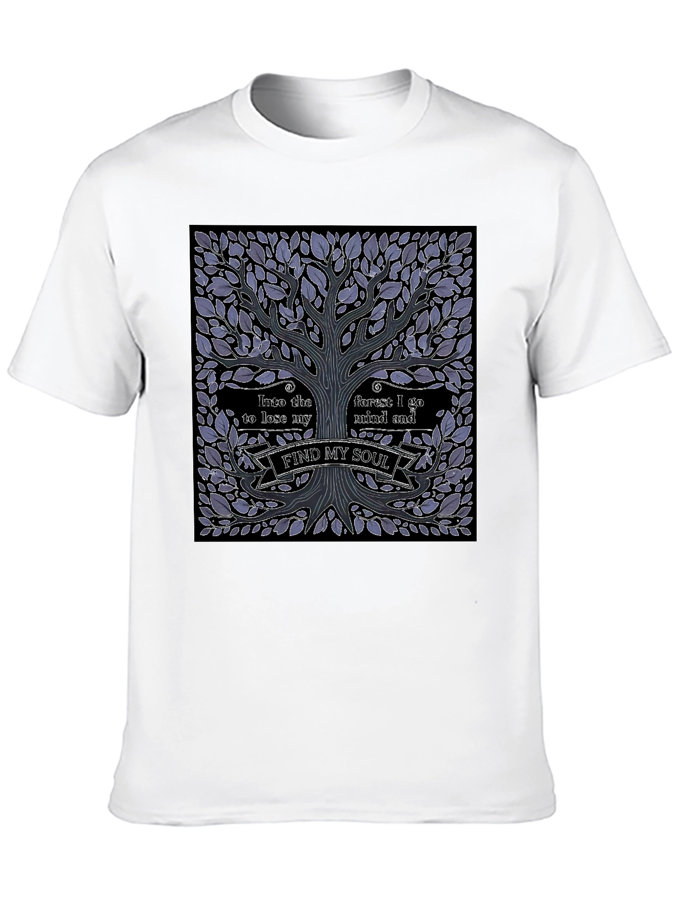 Nature Tree Graphic T-Shirt - Find My Soul