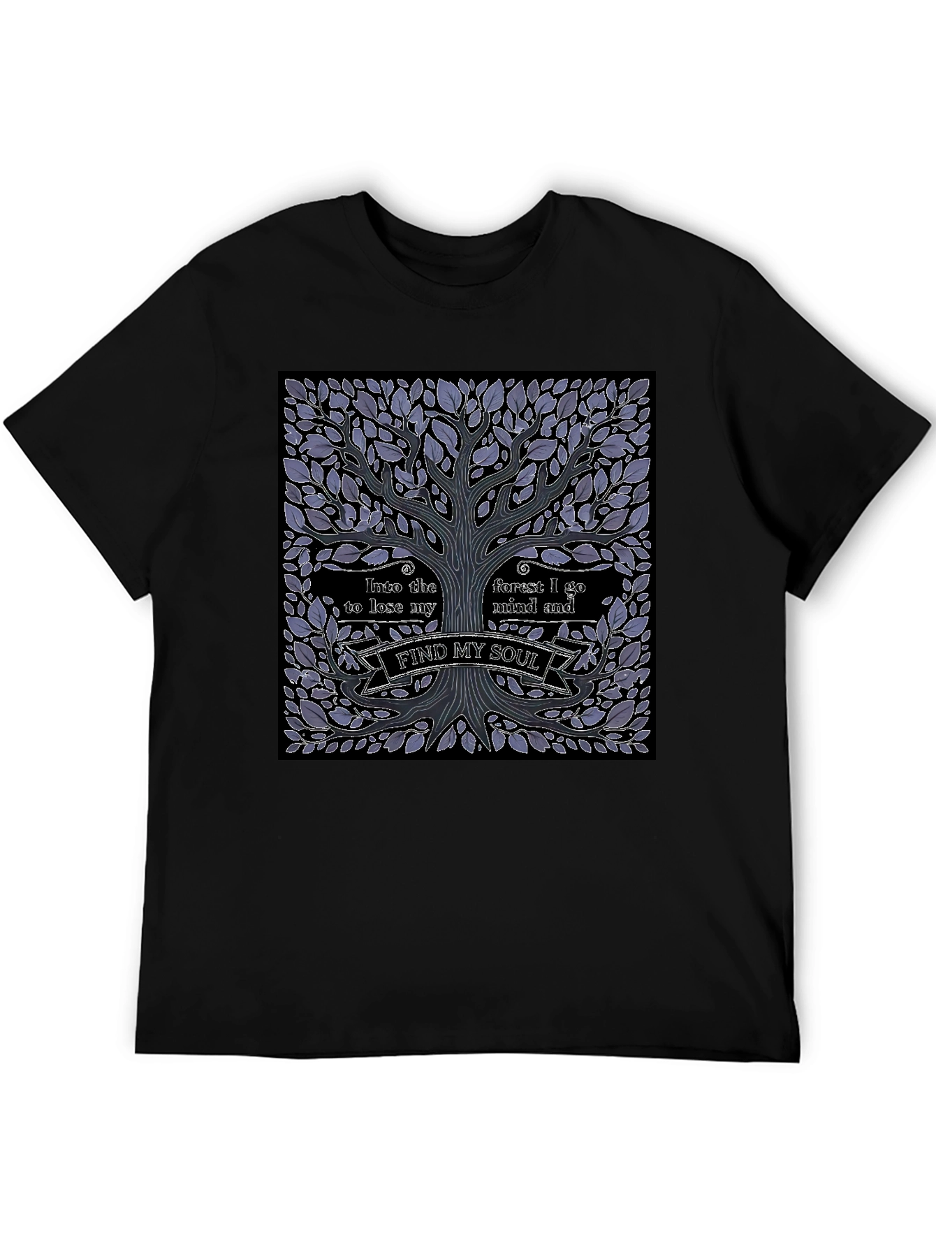 Nature Tree Graphic T-Shirt - Find My Soul