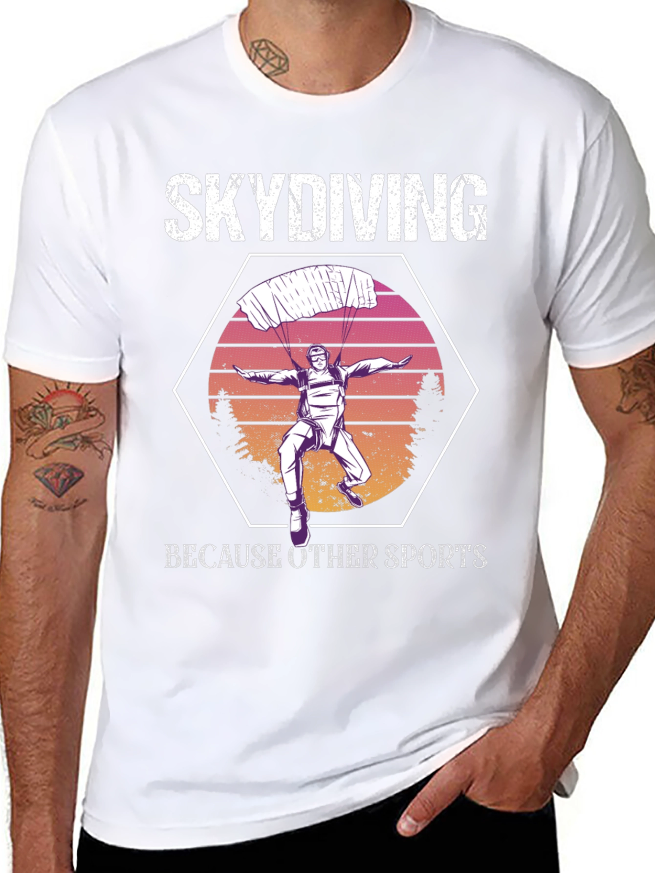 Skydiving Because Other Sports T-Shirt