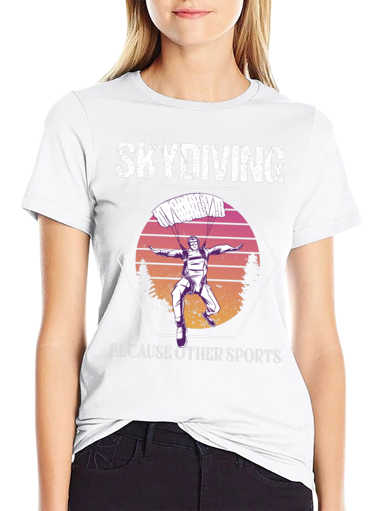 Skydiving Because Other Sports T-Shirt
