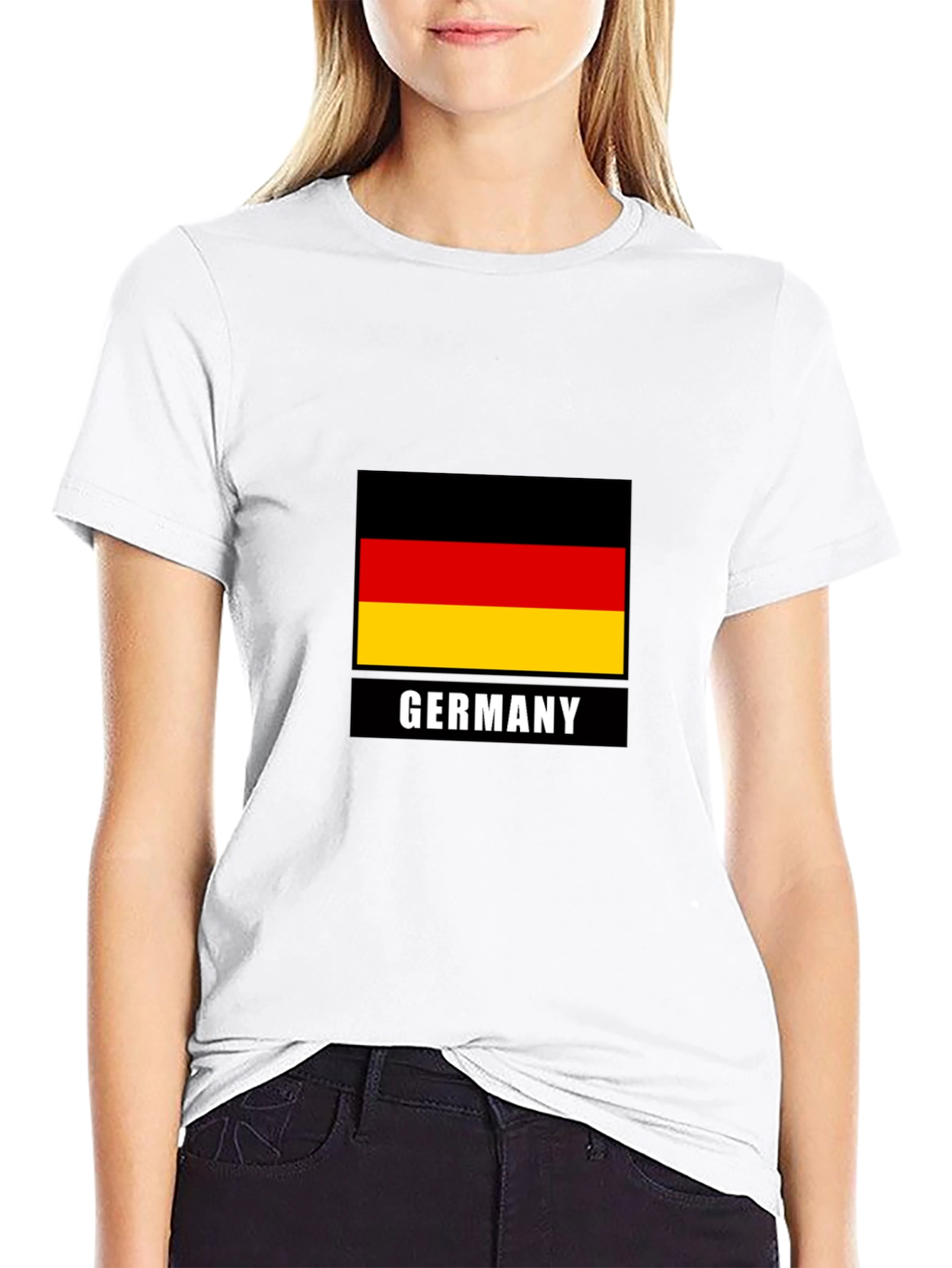 Germany Flag T-Shirt - Black German Pride Tee