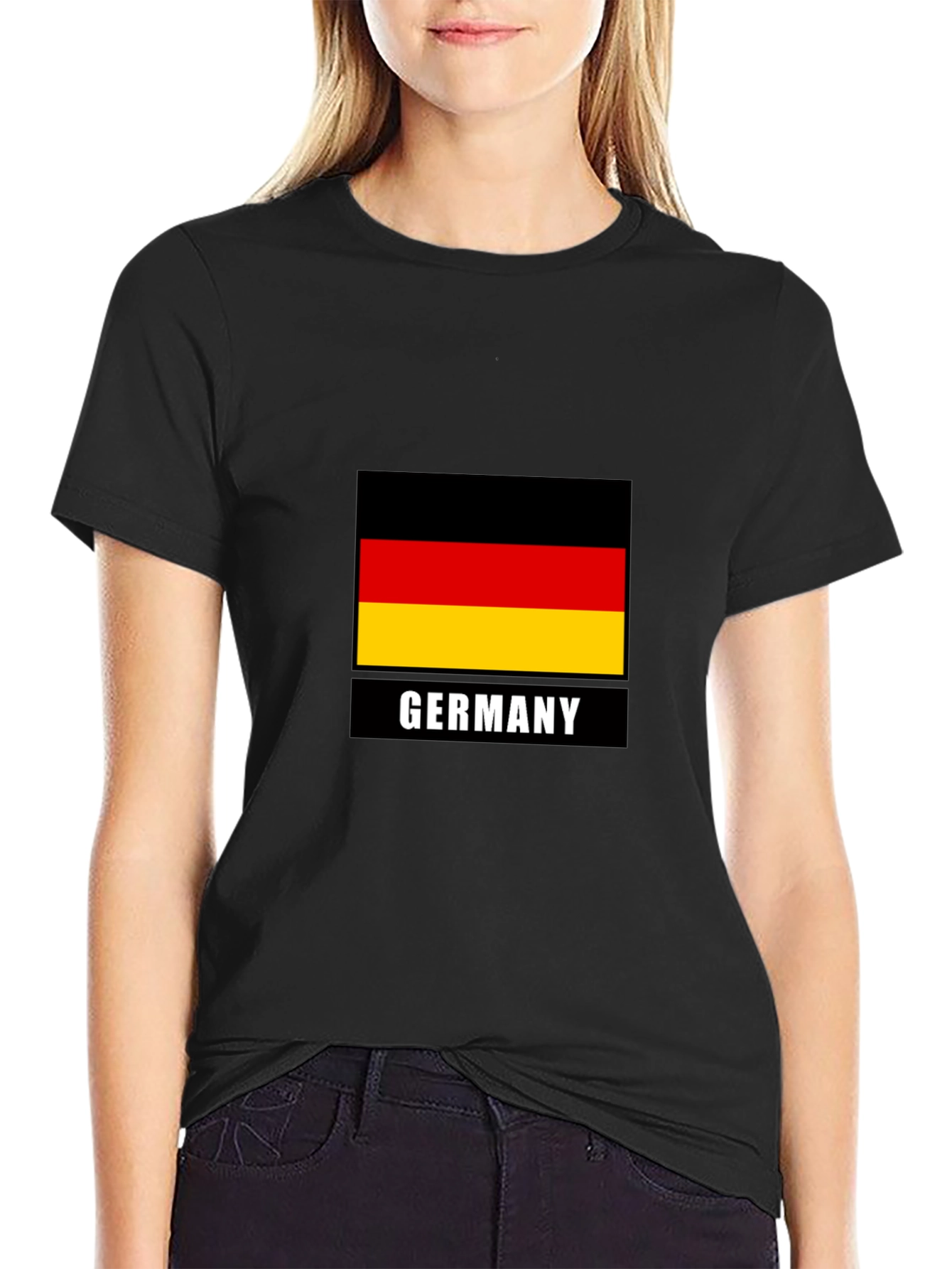 Germany Flag T-Shirt - Black German Pride Tee