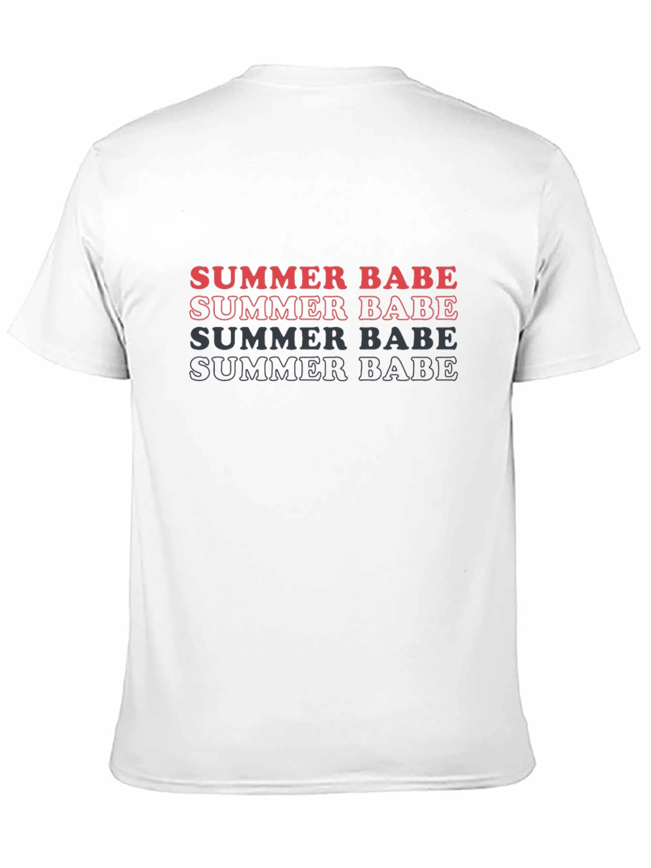 Summer Babe Graphic T-Shirt - Trendy Casual Wear