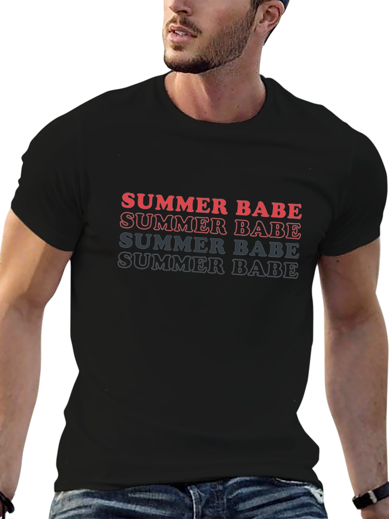 Summer Babe Graphic T-Shirt - Trendy Casual Wear