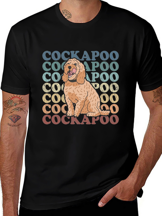 Retro Cockapoo Dog Lover T-Shirt
