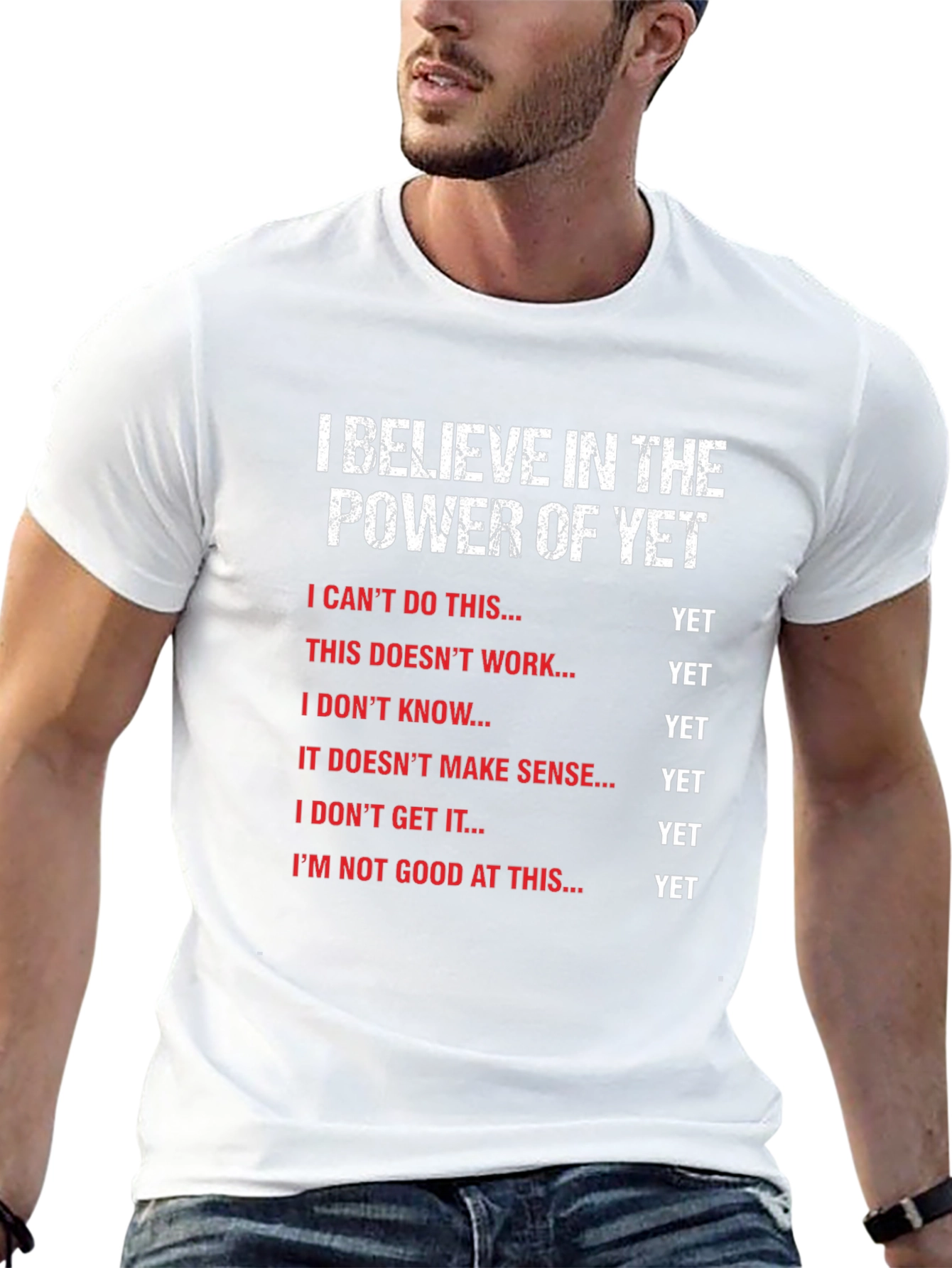 Power of Yet T-Shirt - Motivational & Inspirational