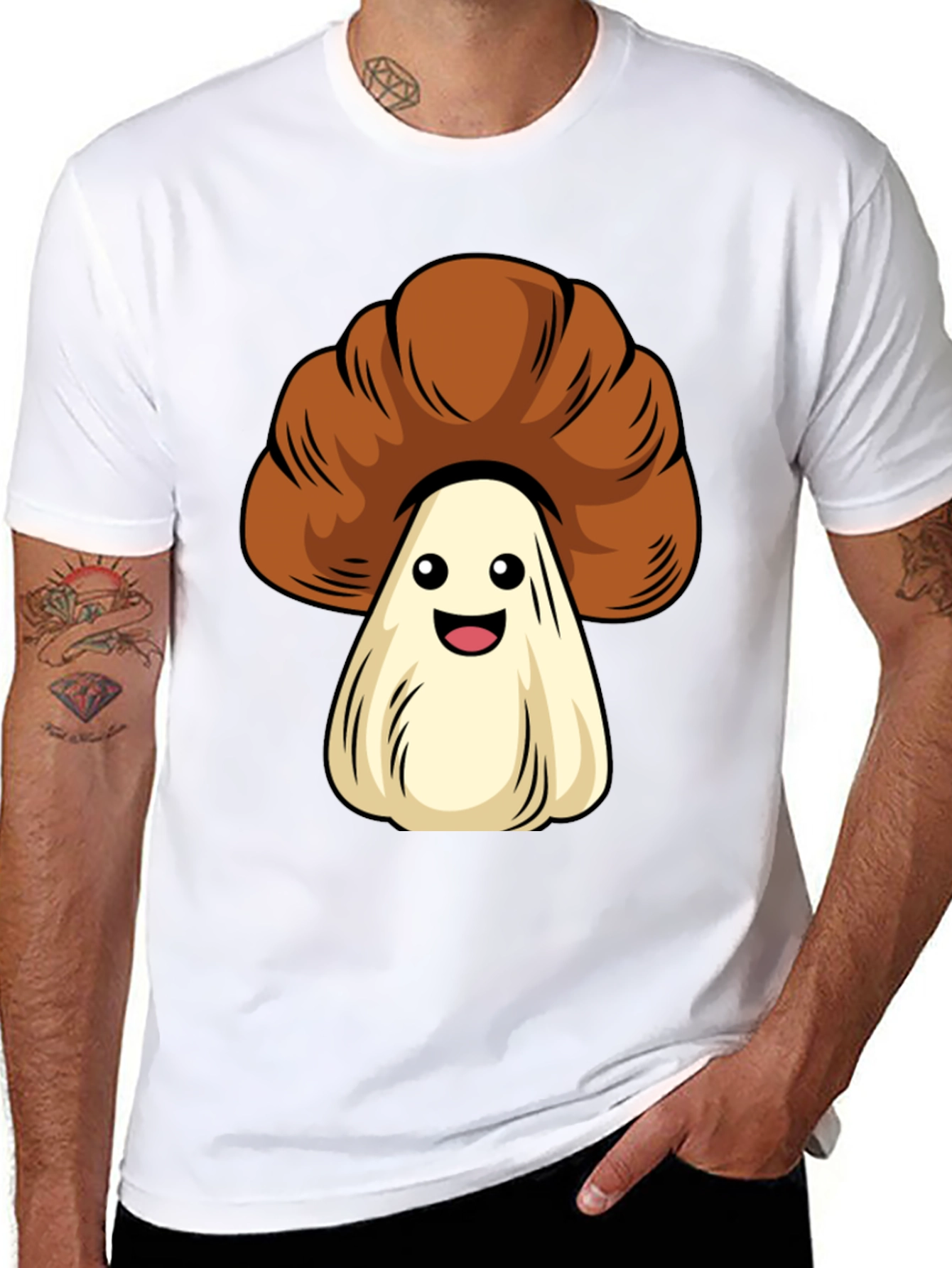 Cute Mushroom Graphic Tee