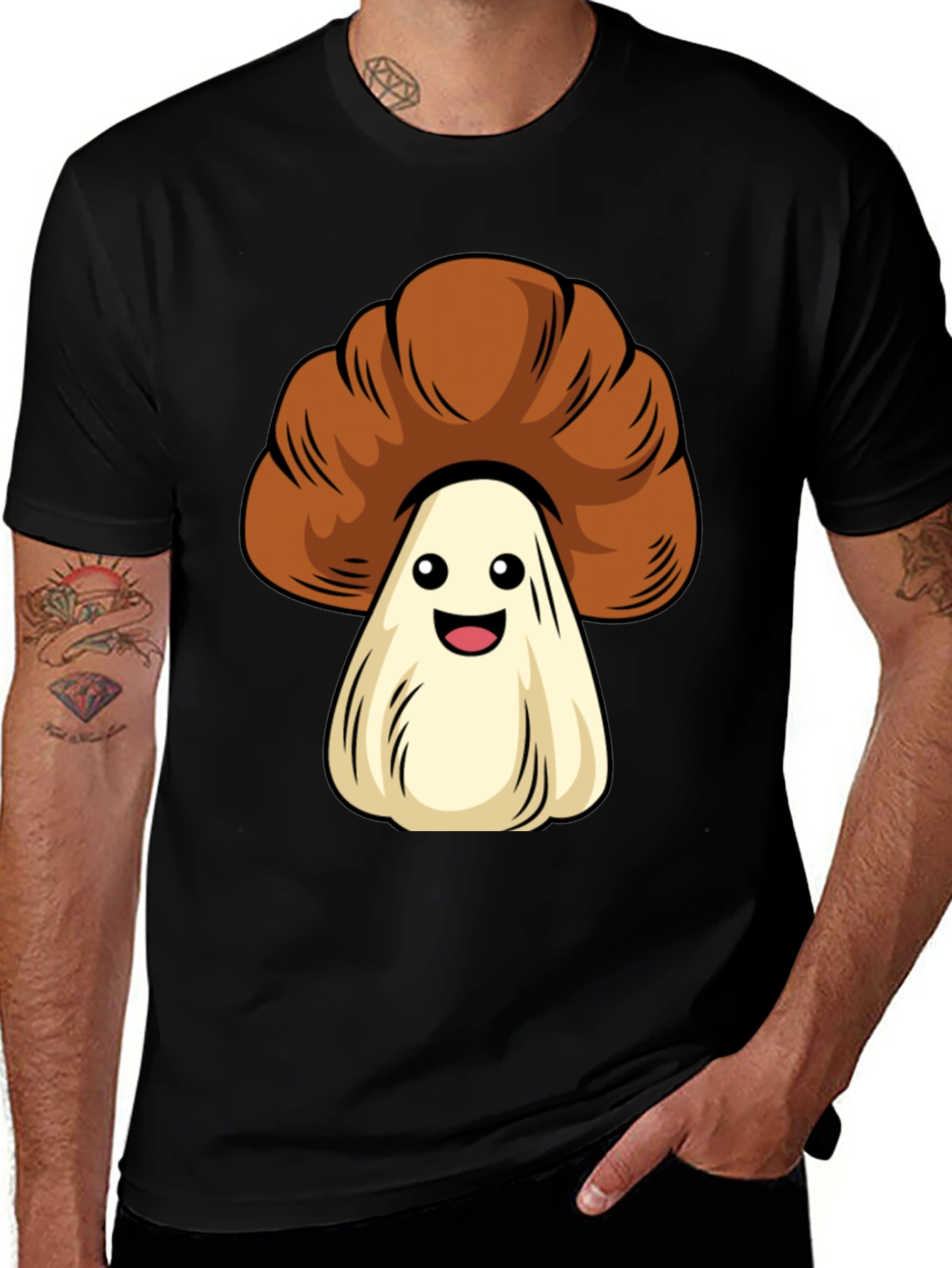 Cute Mushroom Graphic Tee