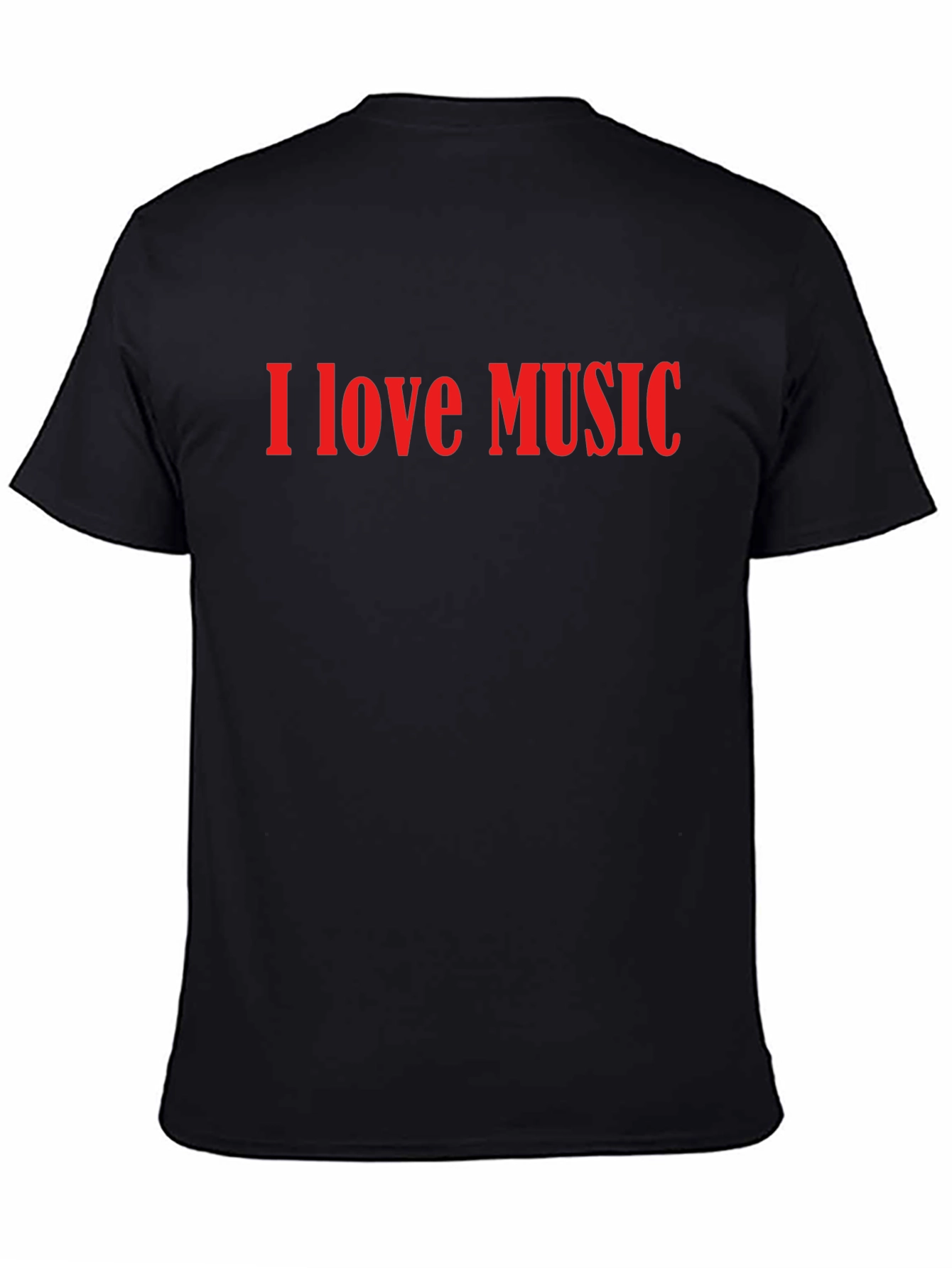 I Love Music Graphic Tee