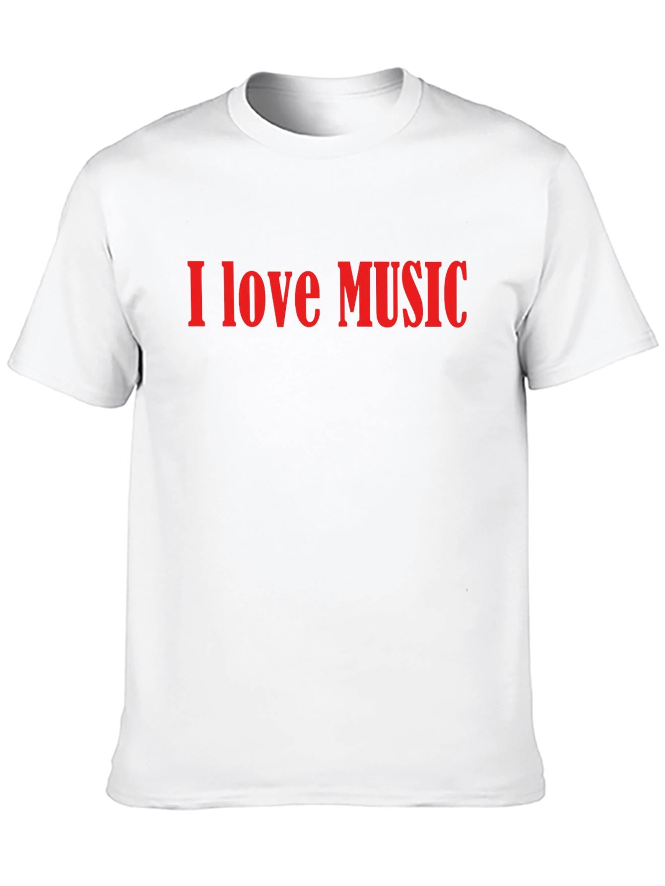 I Love Music Graphic Tee