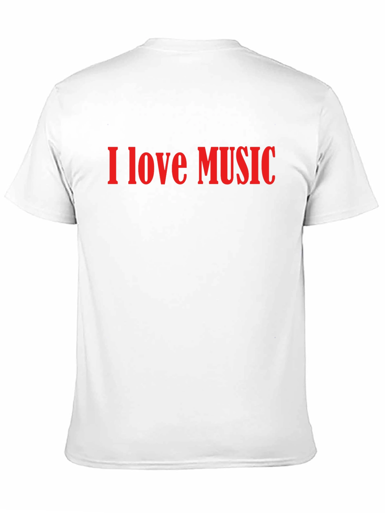 I Love Music Graphic Tee