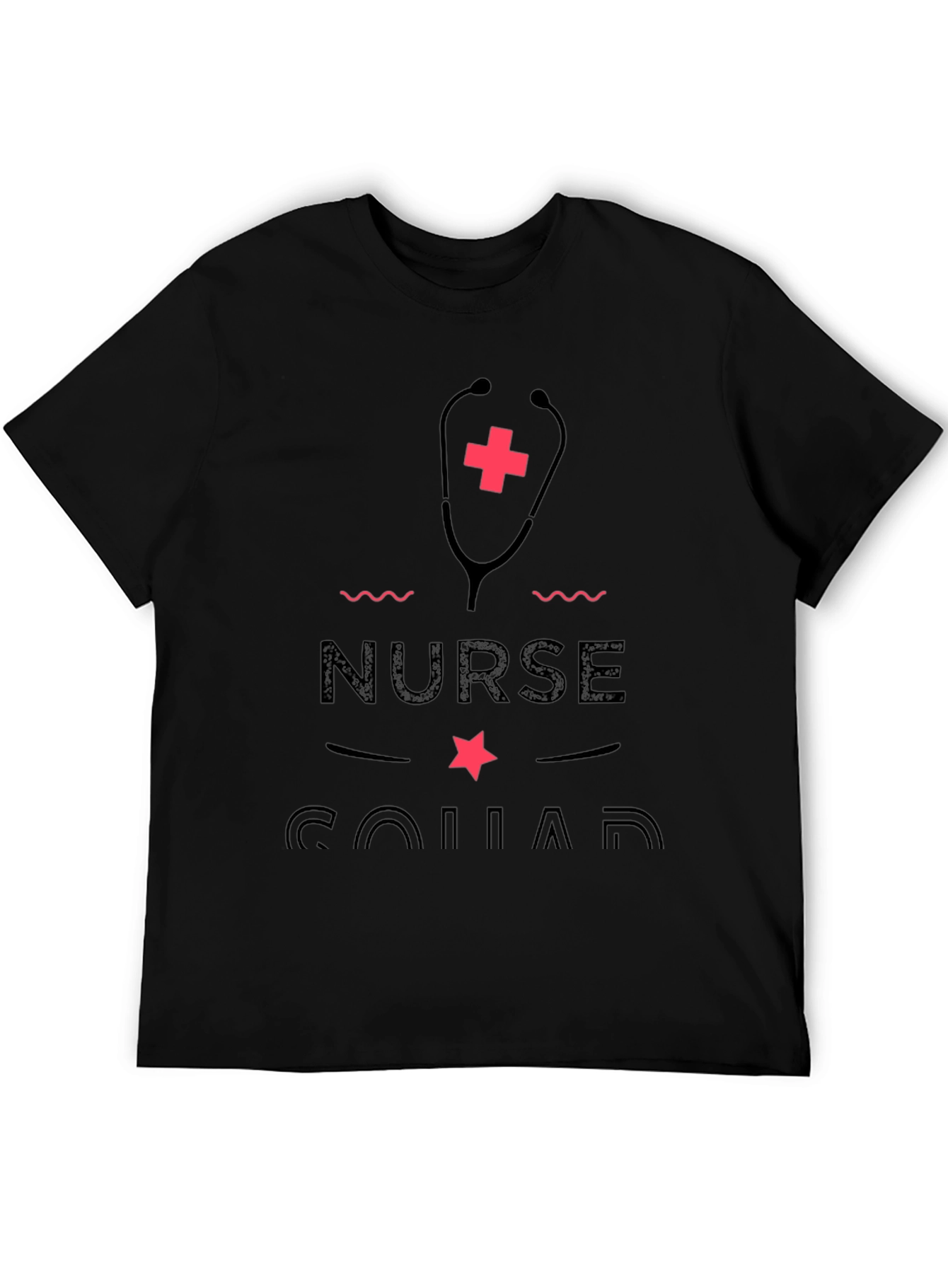 Nurse Squad Graphic Tee - Stylish Medical Apparel